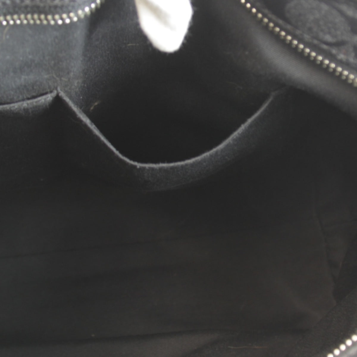 Coach Signature Black Leather Tote Bag (Pre-Owned)