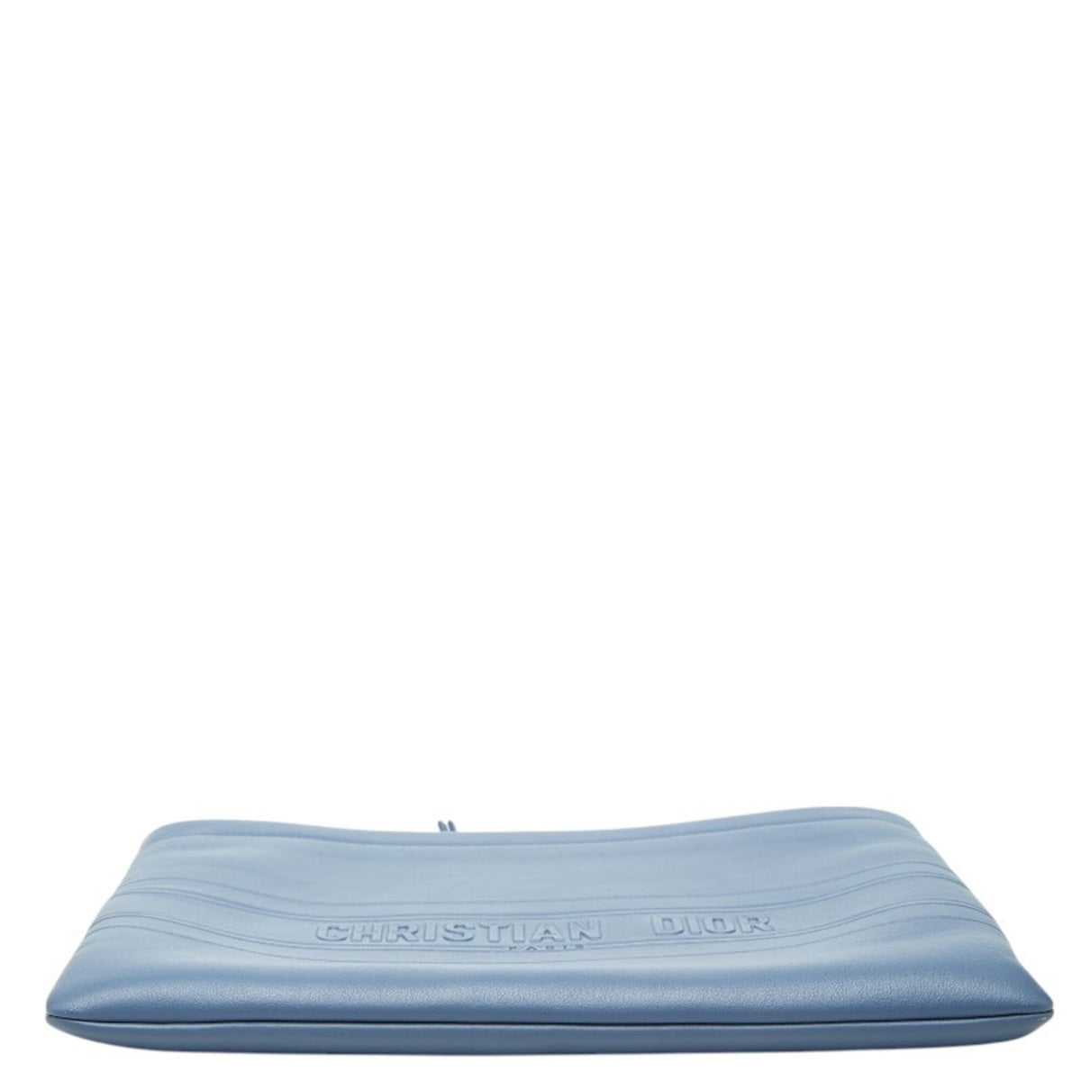 Christian Dior Blue Leather Clutch Bag (Pre-Owned)