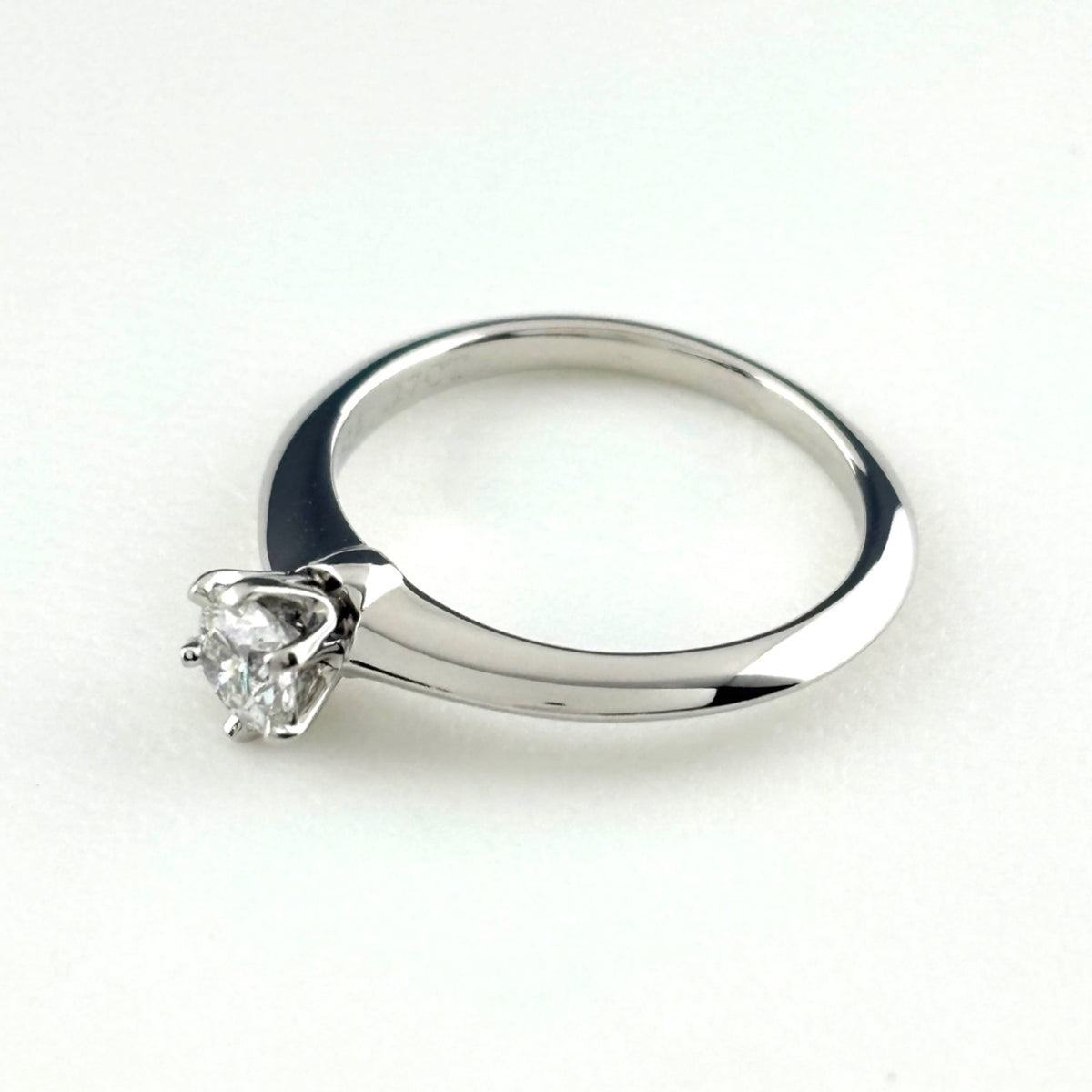 Tiffany Platinum 950 Band Ring (Pre-Owned)