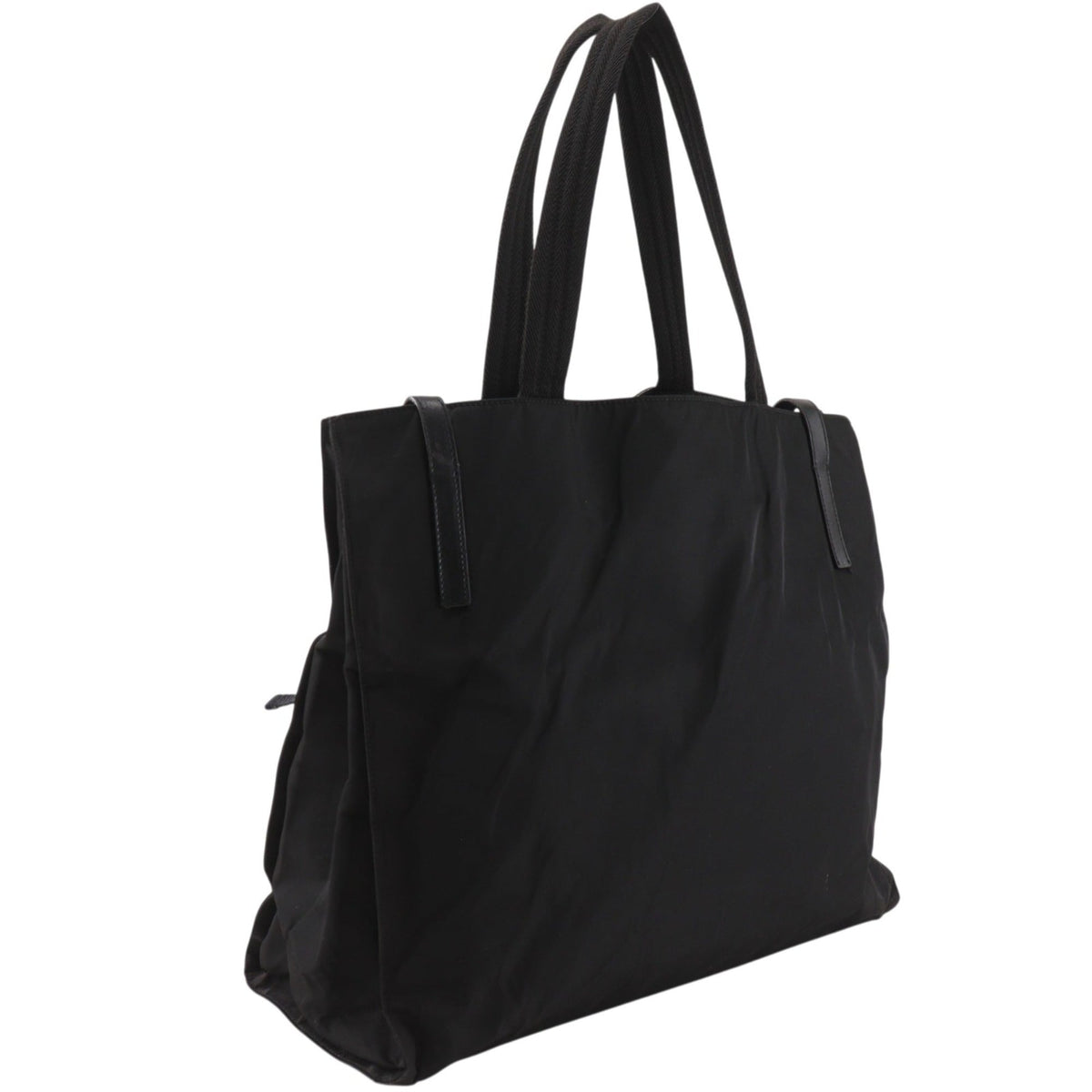 Prada Black Nylon Tote Bag (Pre-Owned)