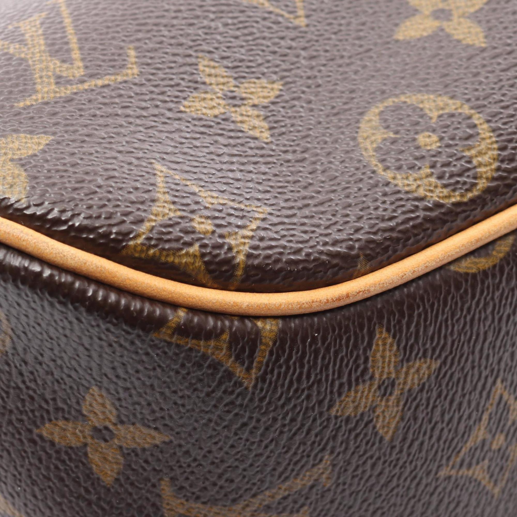 Louis Vuitton Brown Coated Canvas Monogram Pvc Leather Shoulder Bag (Pre-Owned)