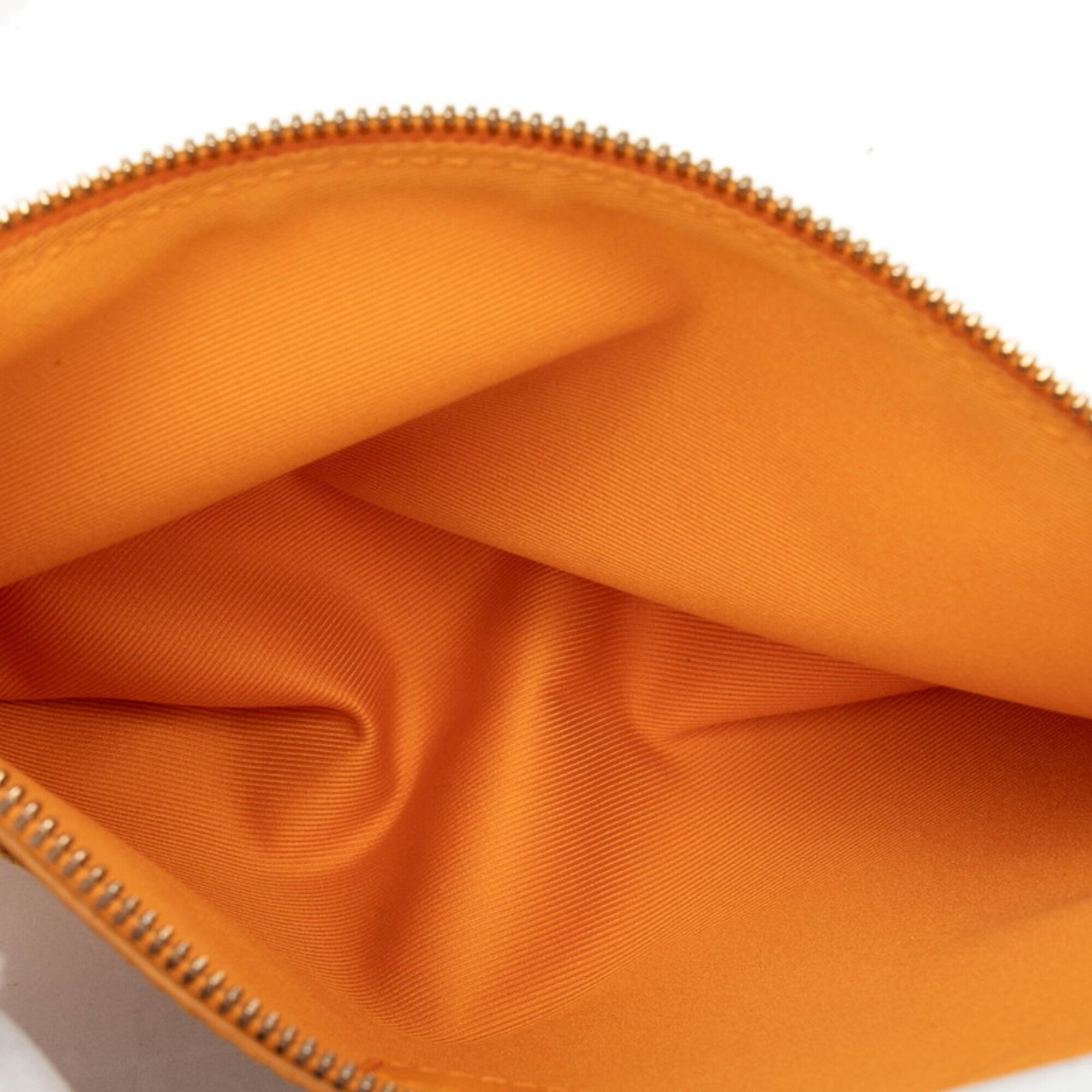 Louis Vuitton Monogram Light Gray Orange Pvc Canvas Shoulder Bag (Pre-Owned)