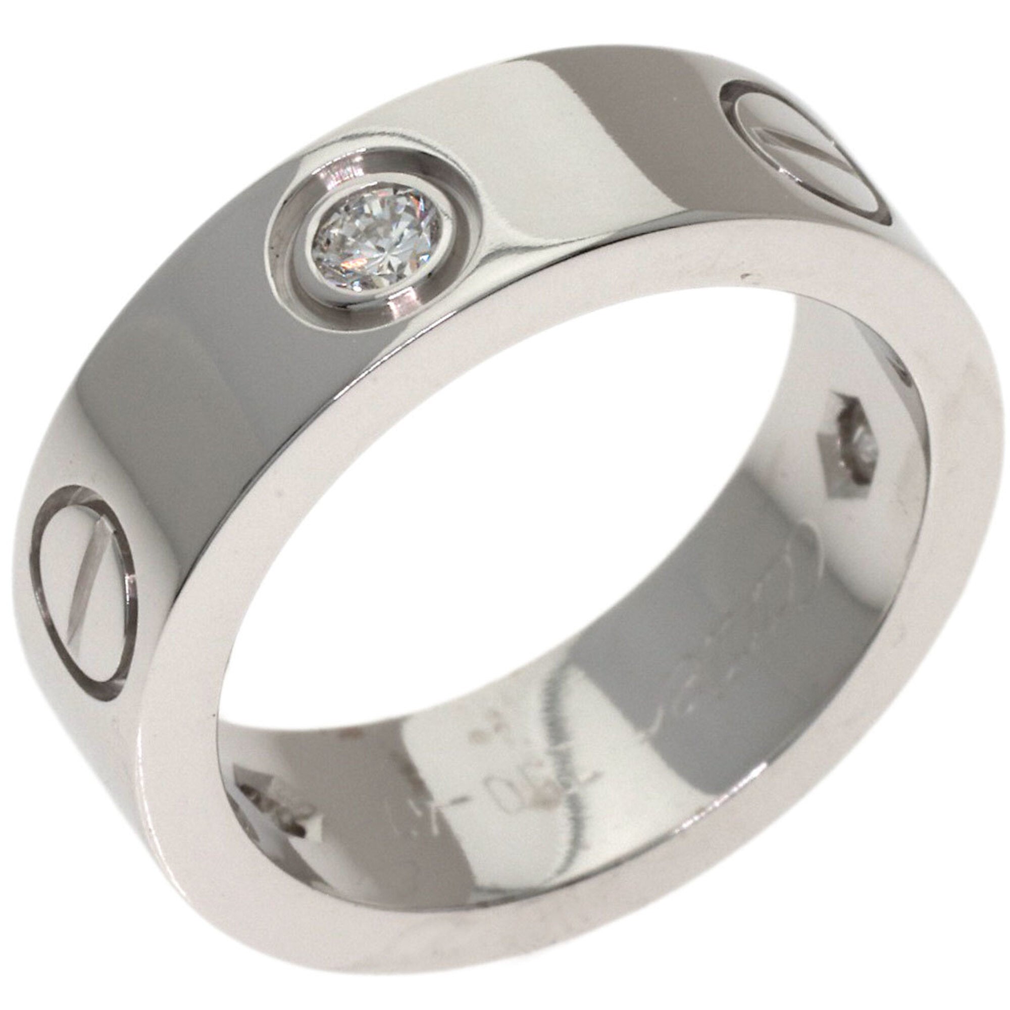 Cartier White Gold (18K) Band Ring (Pre-Owned)