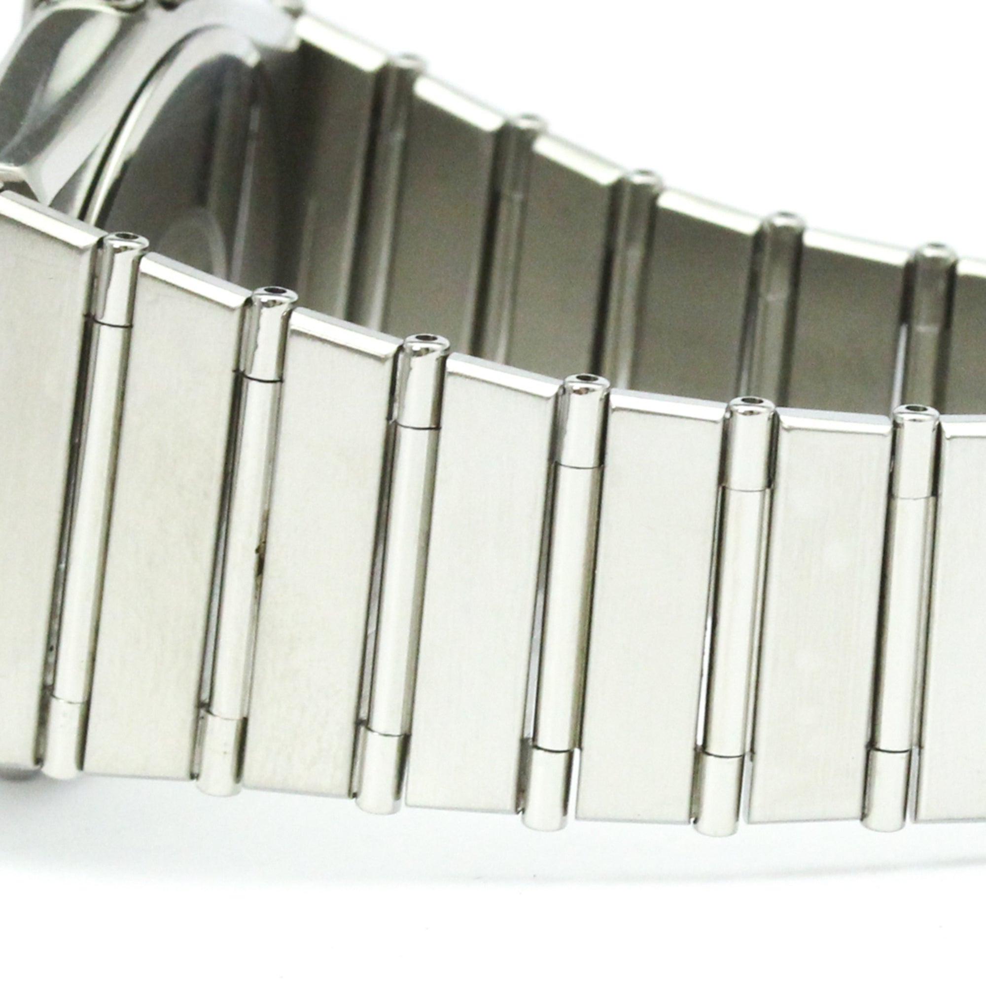 Omega Constellation Day Date Quartz Watch Stainless Steel Watch (Pre-Owned)