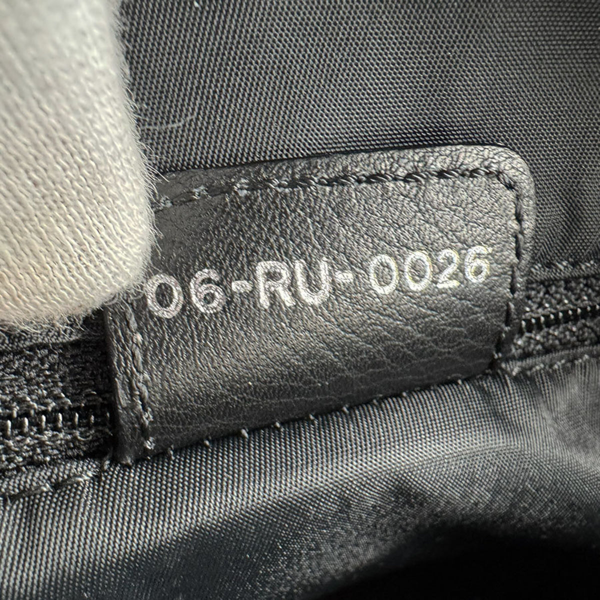 Christian Dior Black Canvas Leather Shoulder Bag (Pre-Owned)