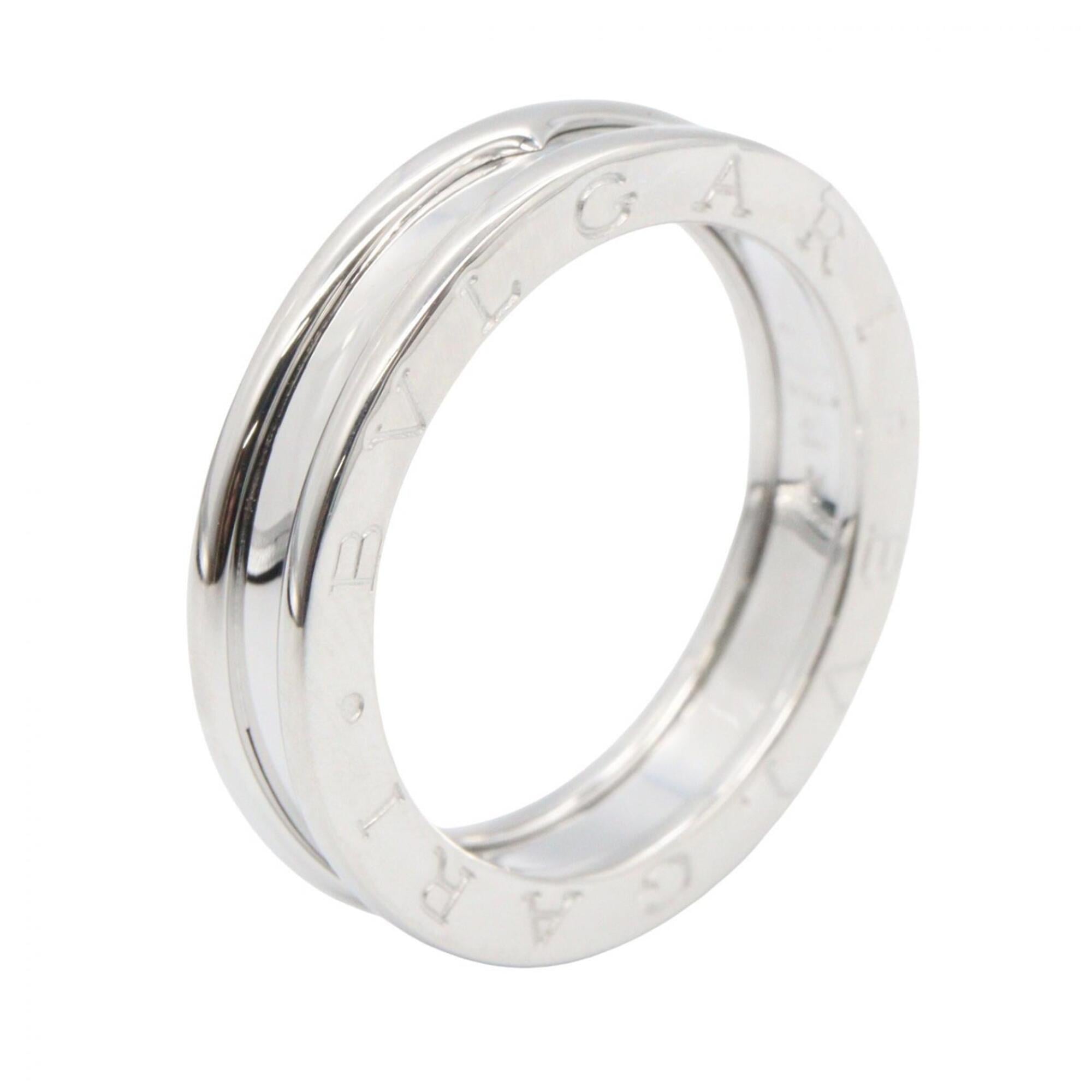 Bvlgari Silver White Gold (18K) Band Ring (Pre-Owned)