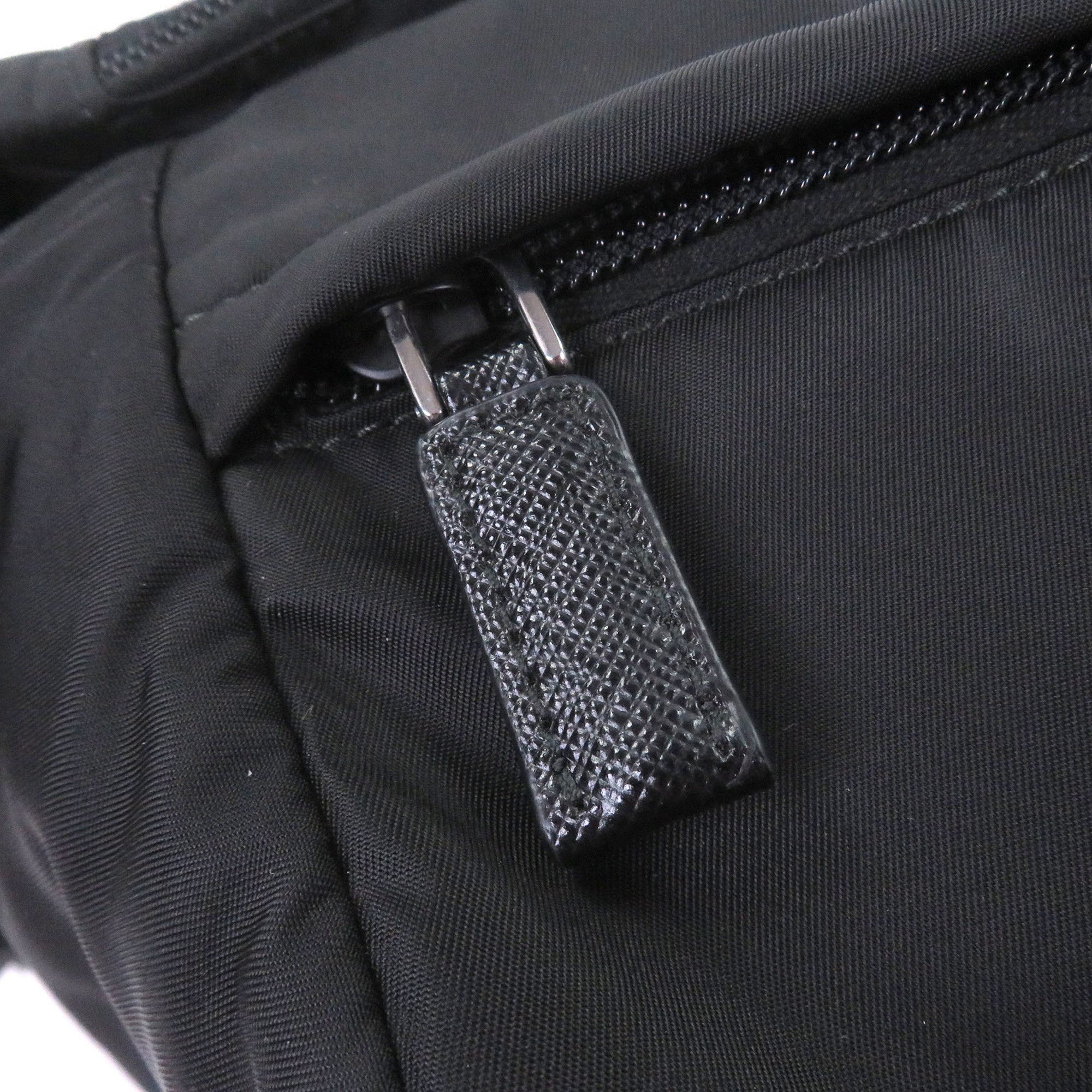 Prada Black Polyamide Shoulder Bag (Pre-Owned)