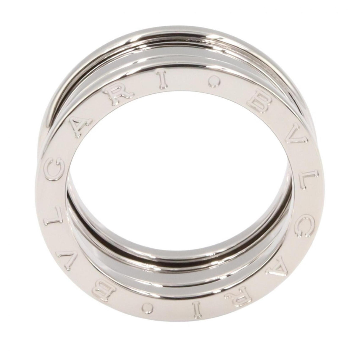 Bvlgari Silver Silver 925 Band Ring (Pre-Owned)