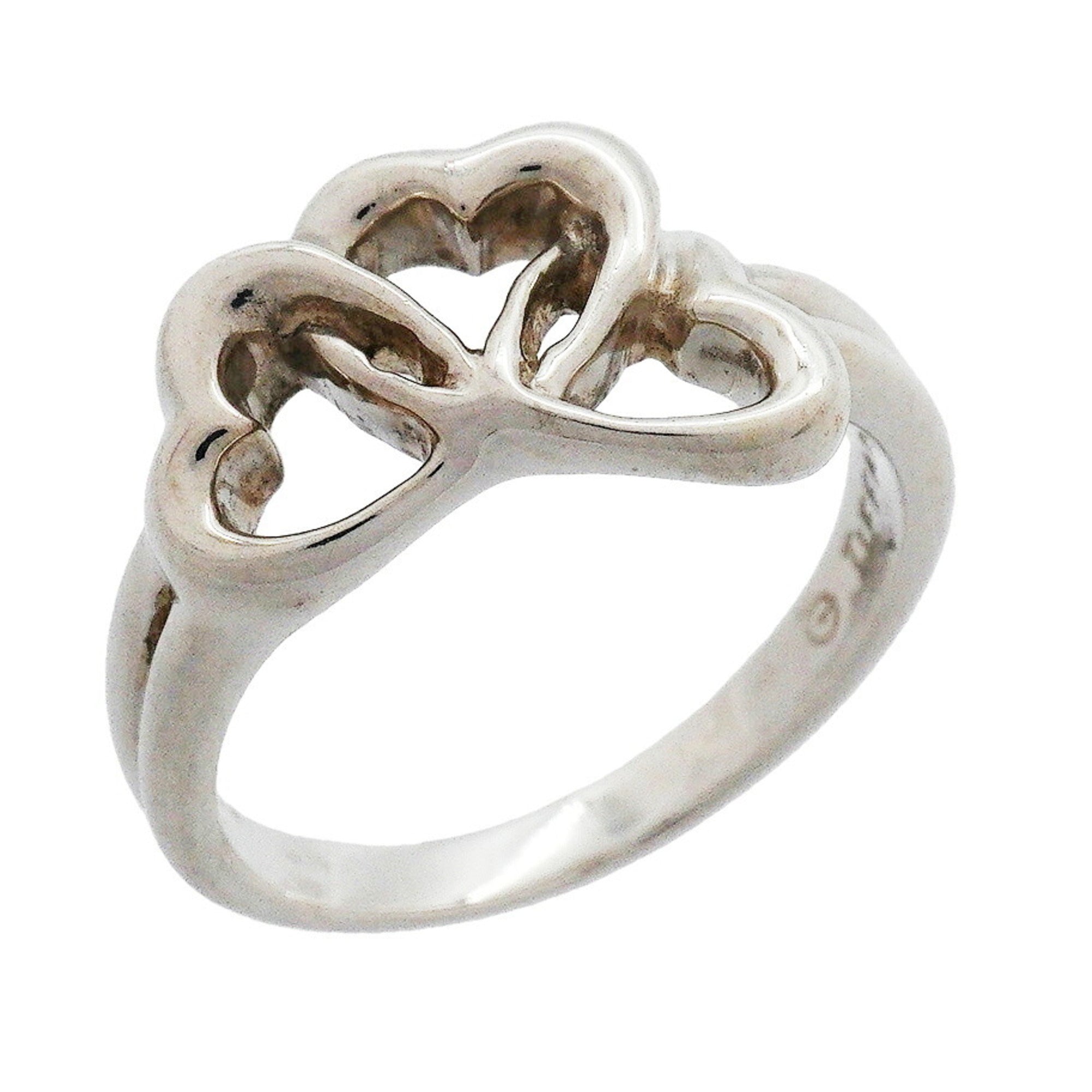 Tiffany Silver 925 Band Ring (Pre-Owned)