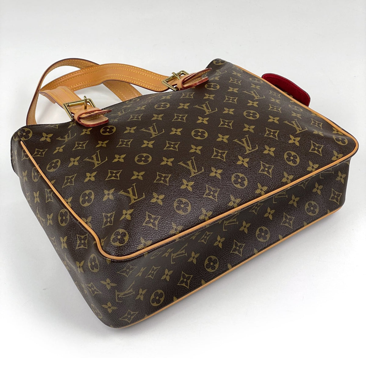 Louis Vuitton Brown Monogram Handbag Tote Bag (Pre-Owned)