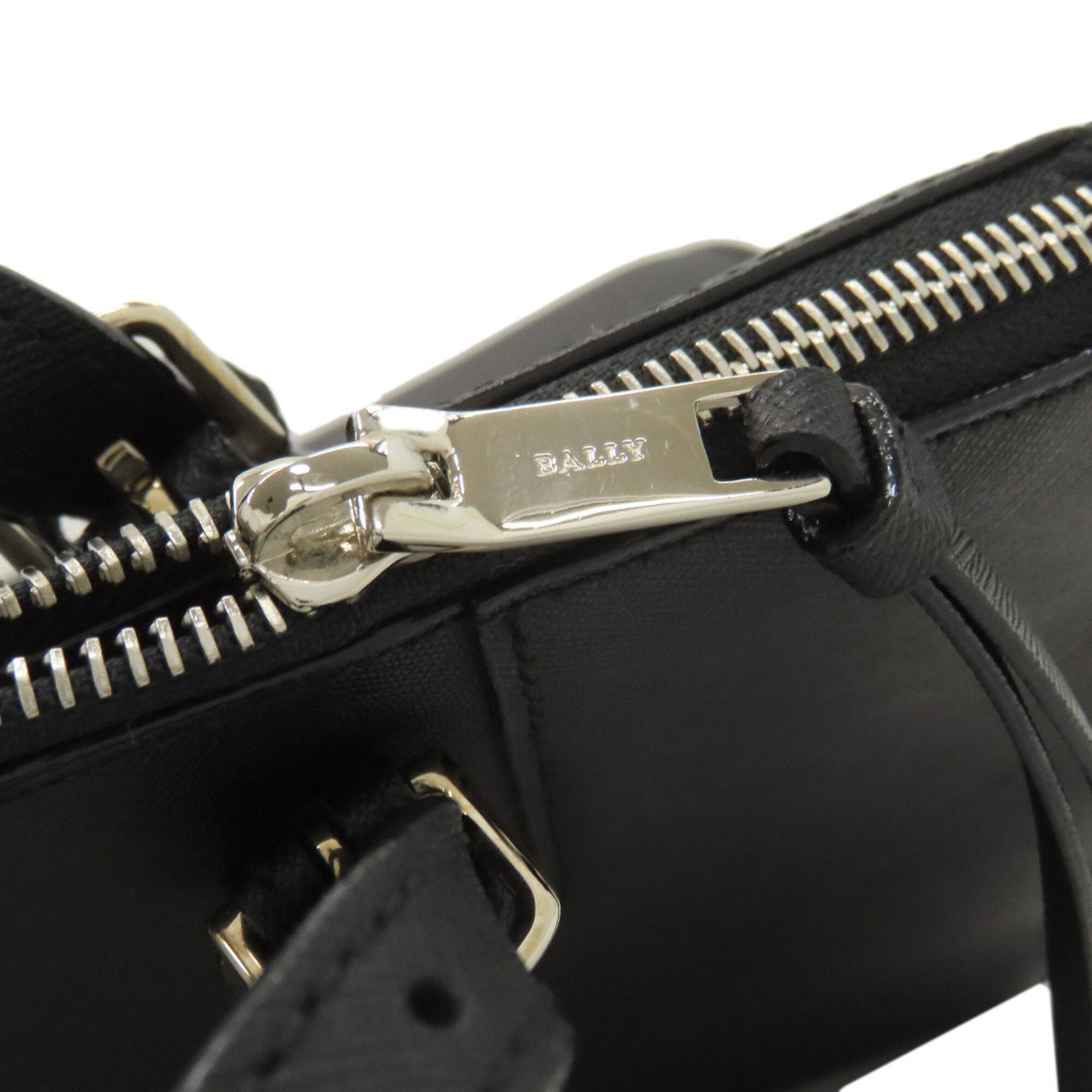 Bally Black Leather Tote Bag (Pre-Owned)
