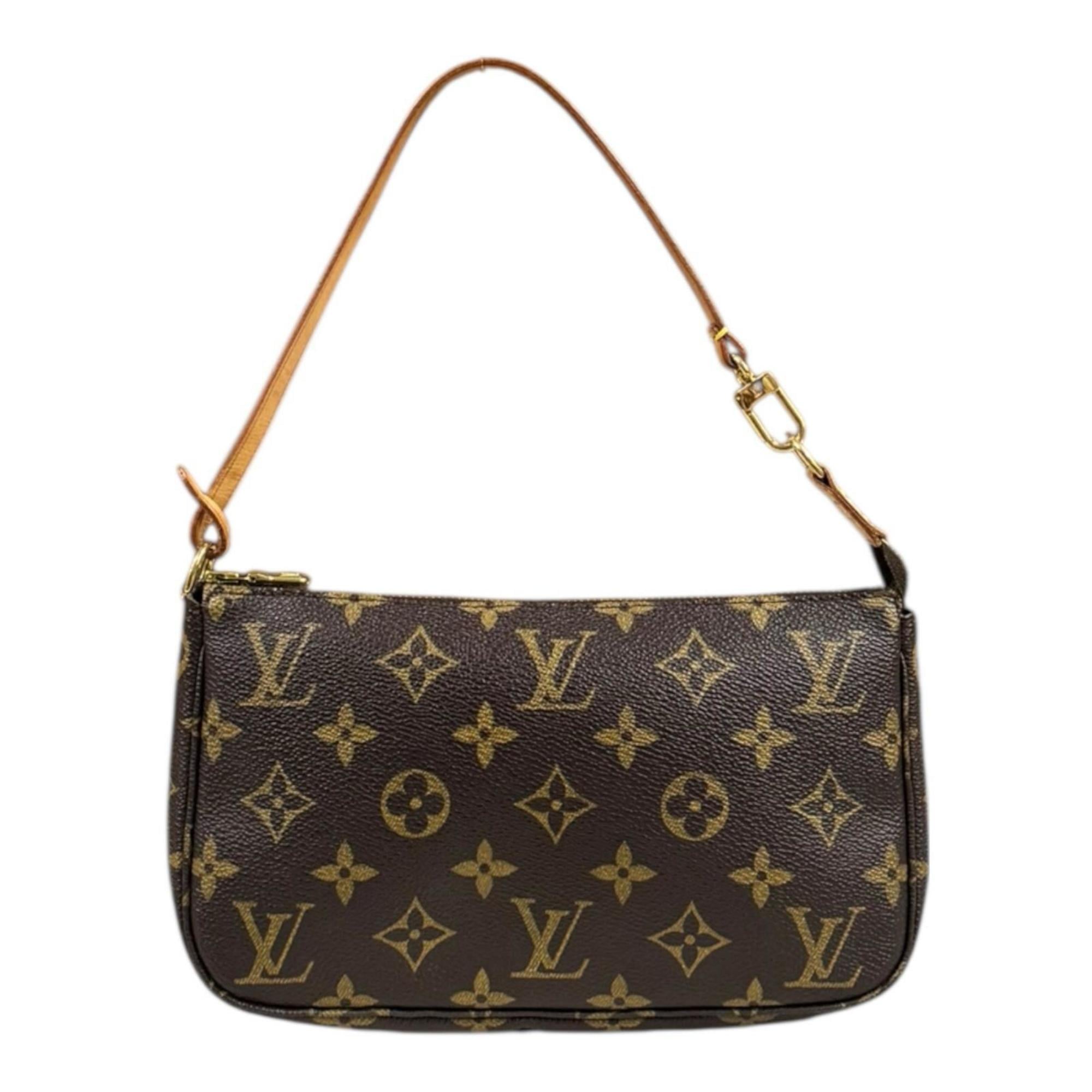 Louis Vuitton Brown Monogram Handbag (Pre-Owned)