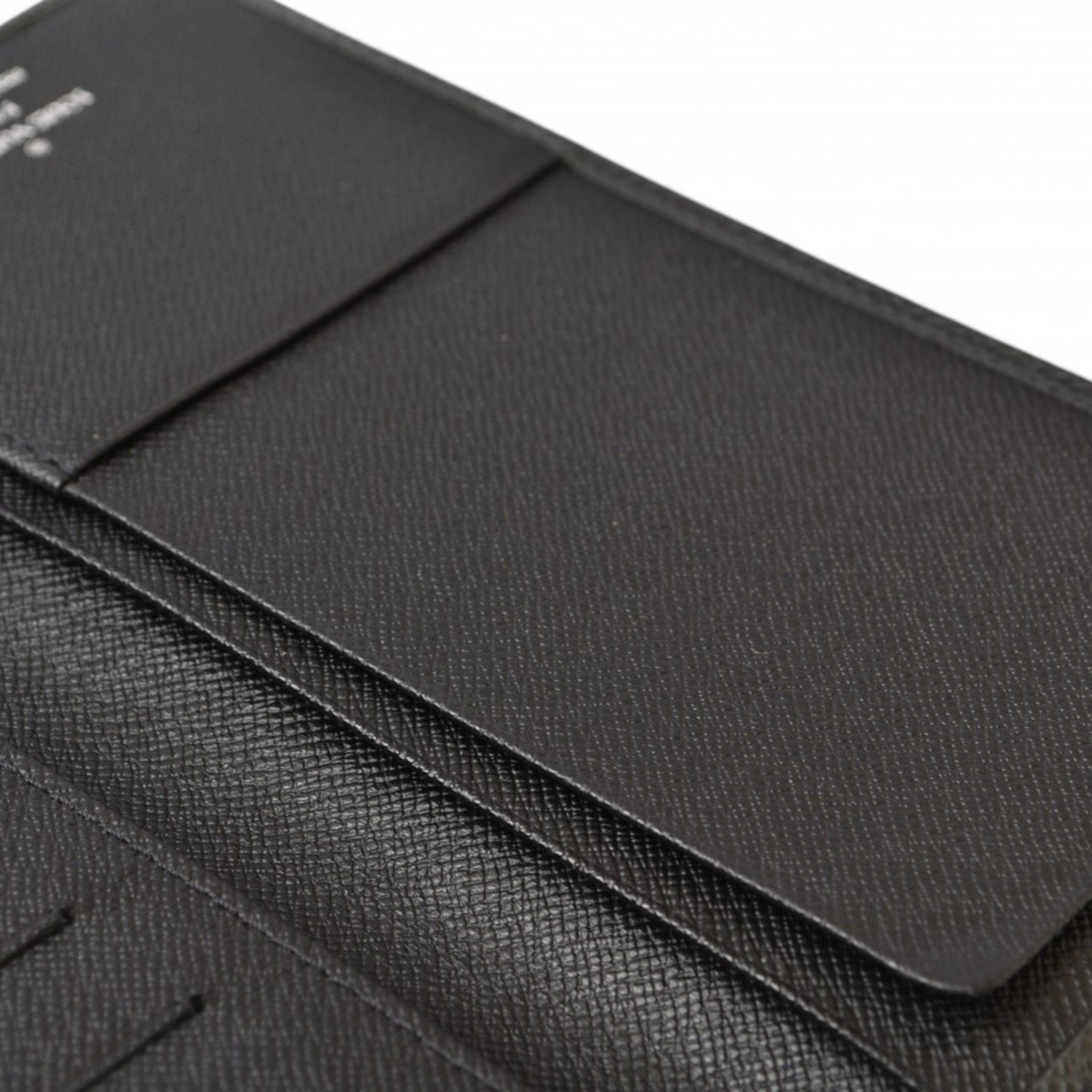 Louis Vuitton Ardoise Leather Long Bill Wallet (Bi-Fold) (Pre-Owned)