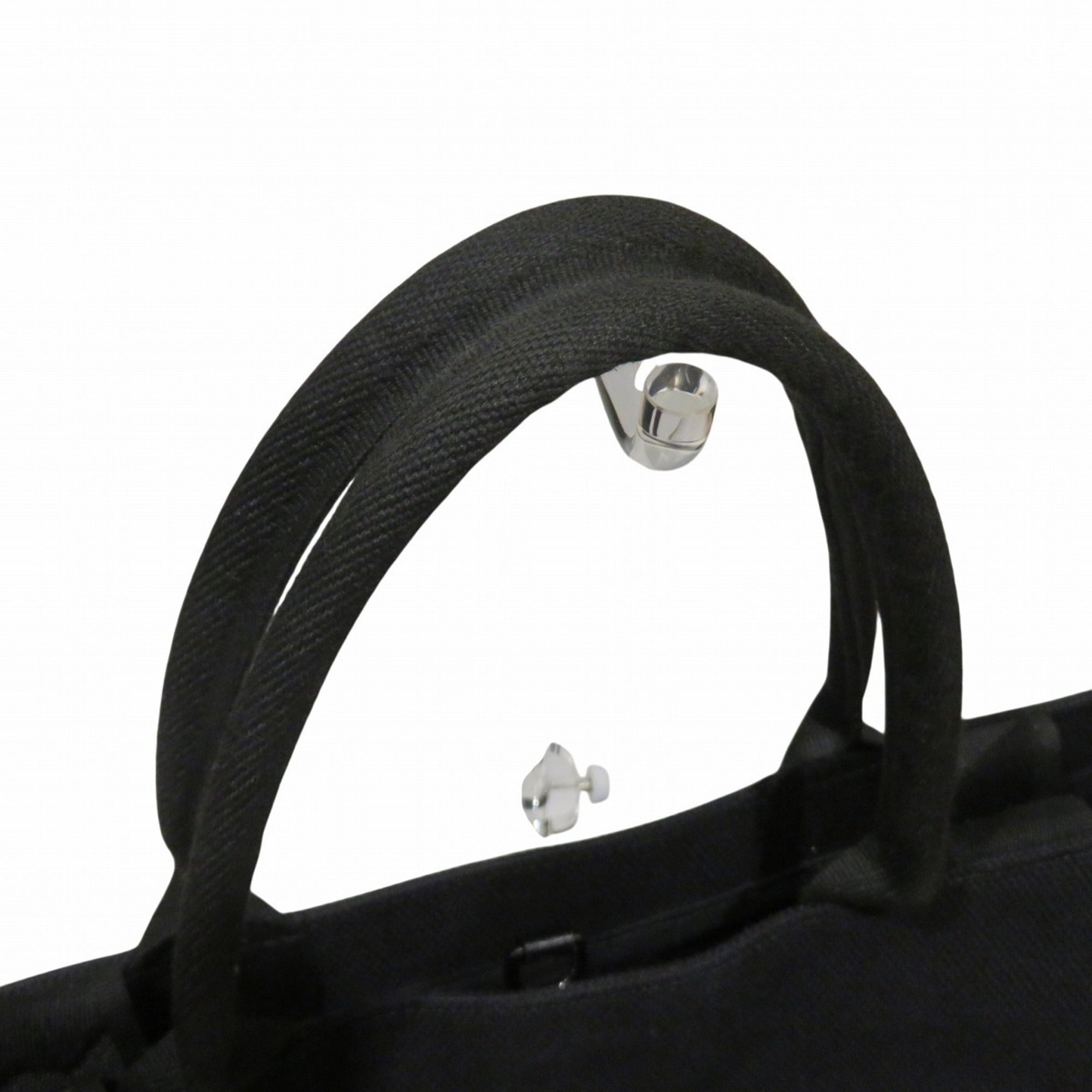 Marni Black Cotton Tote Bag (Pre-Owned)