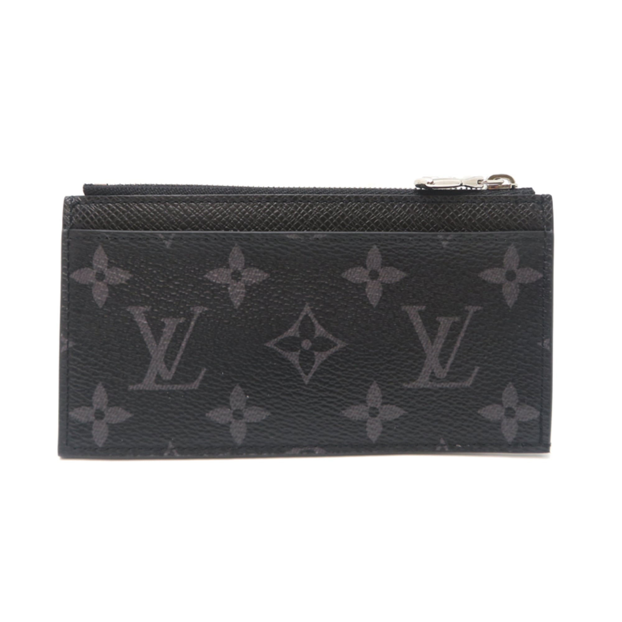 Louis Vuitton Black Monogram Eclipse Coin Purse/Coin Case (Pre-Owned)