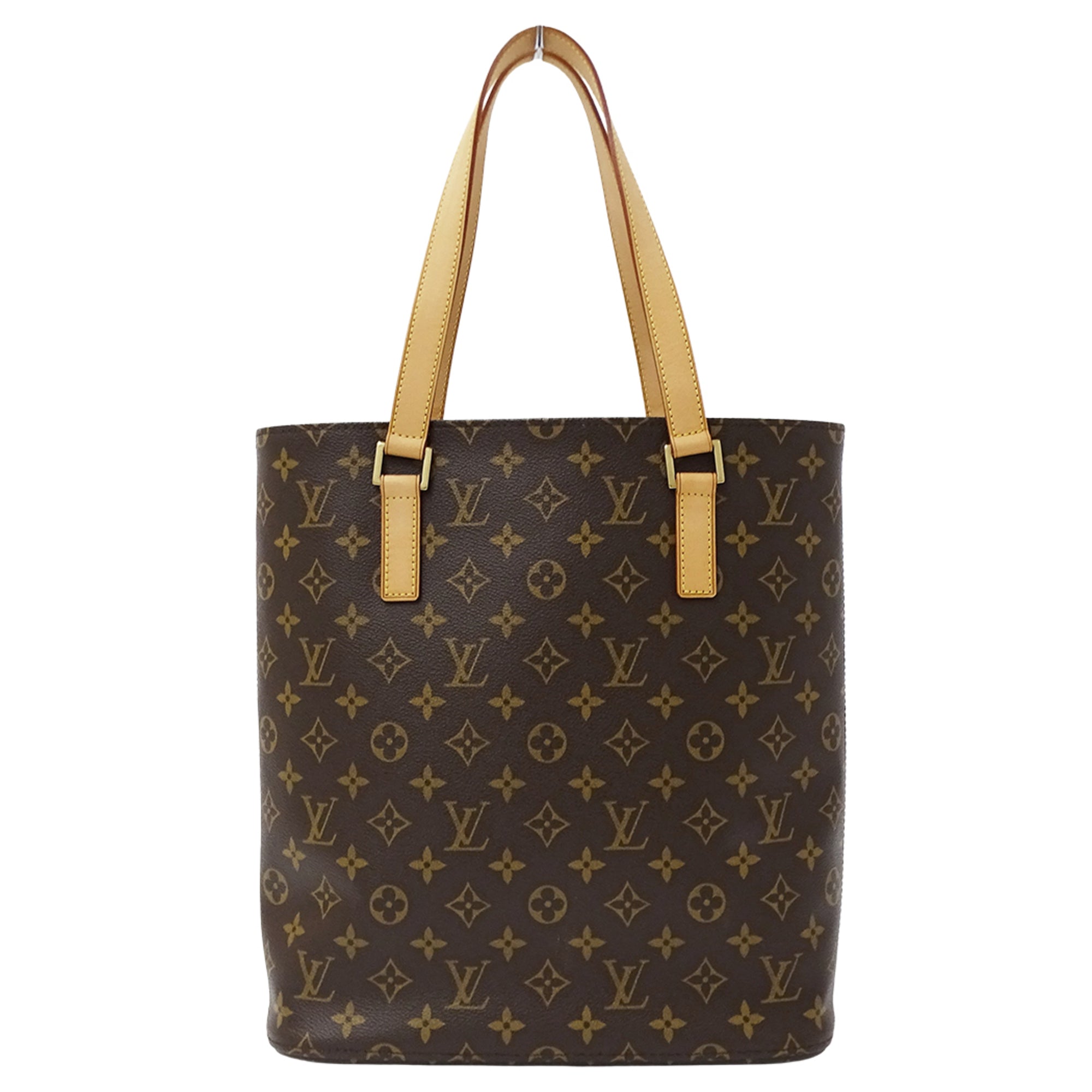 Louis Vuitton Brown Monogram Canvas Handbag Tote Bag (Pre-Owned)