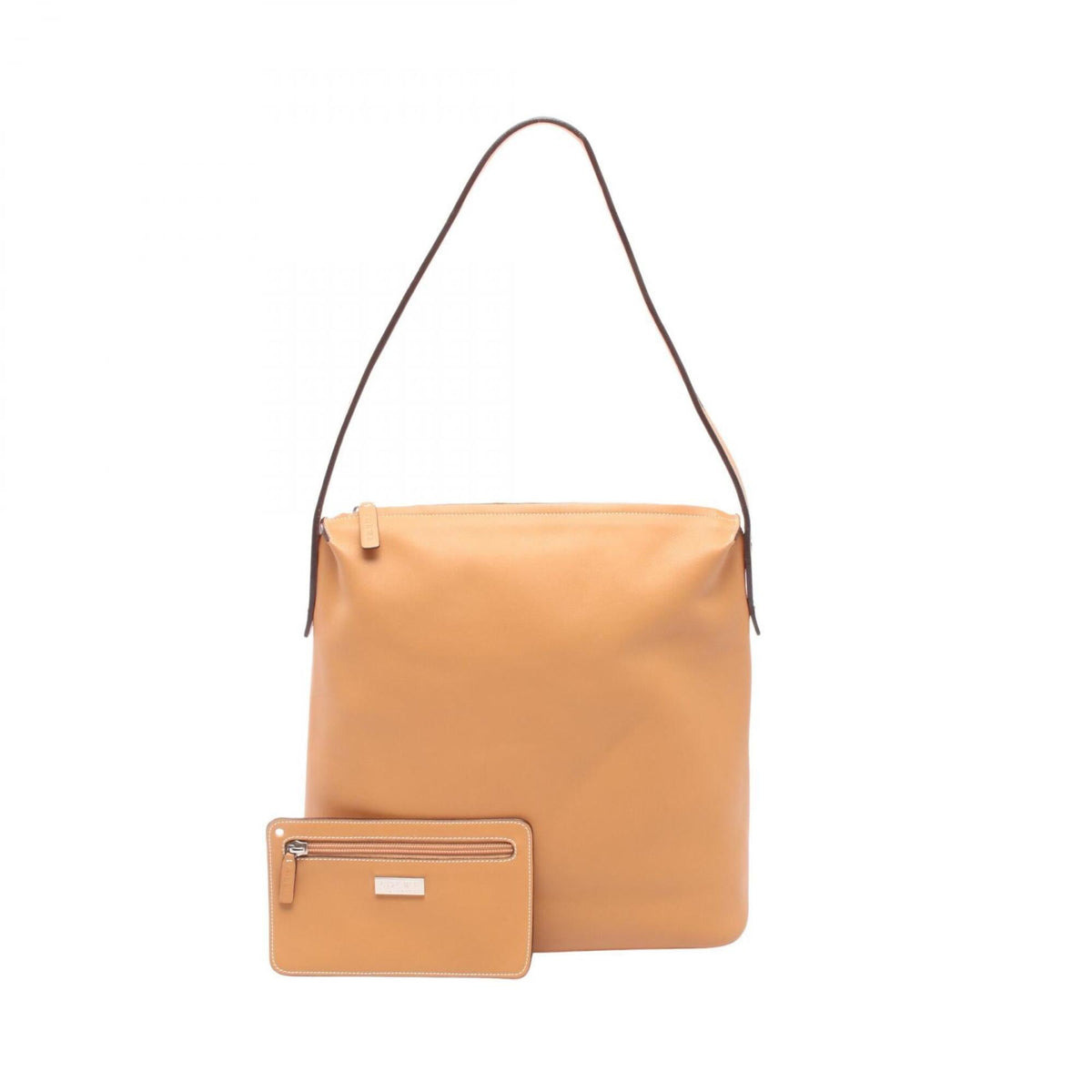 Loewe Beige Leather Handbag Pouch Shoulder Bag (Pre-Owned)