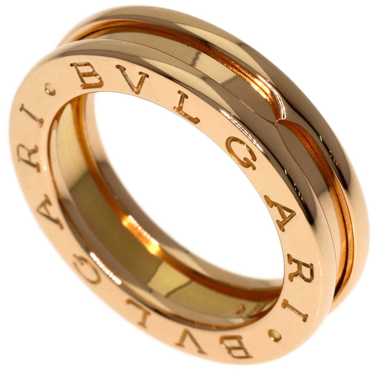Bvlgari Pink Gold (18K) Band Ring (Pre-Owned)