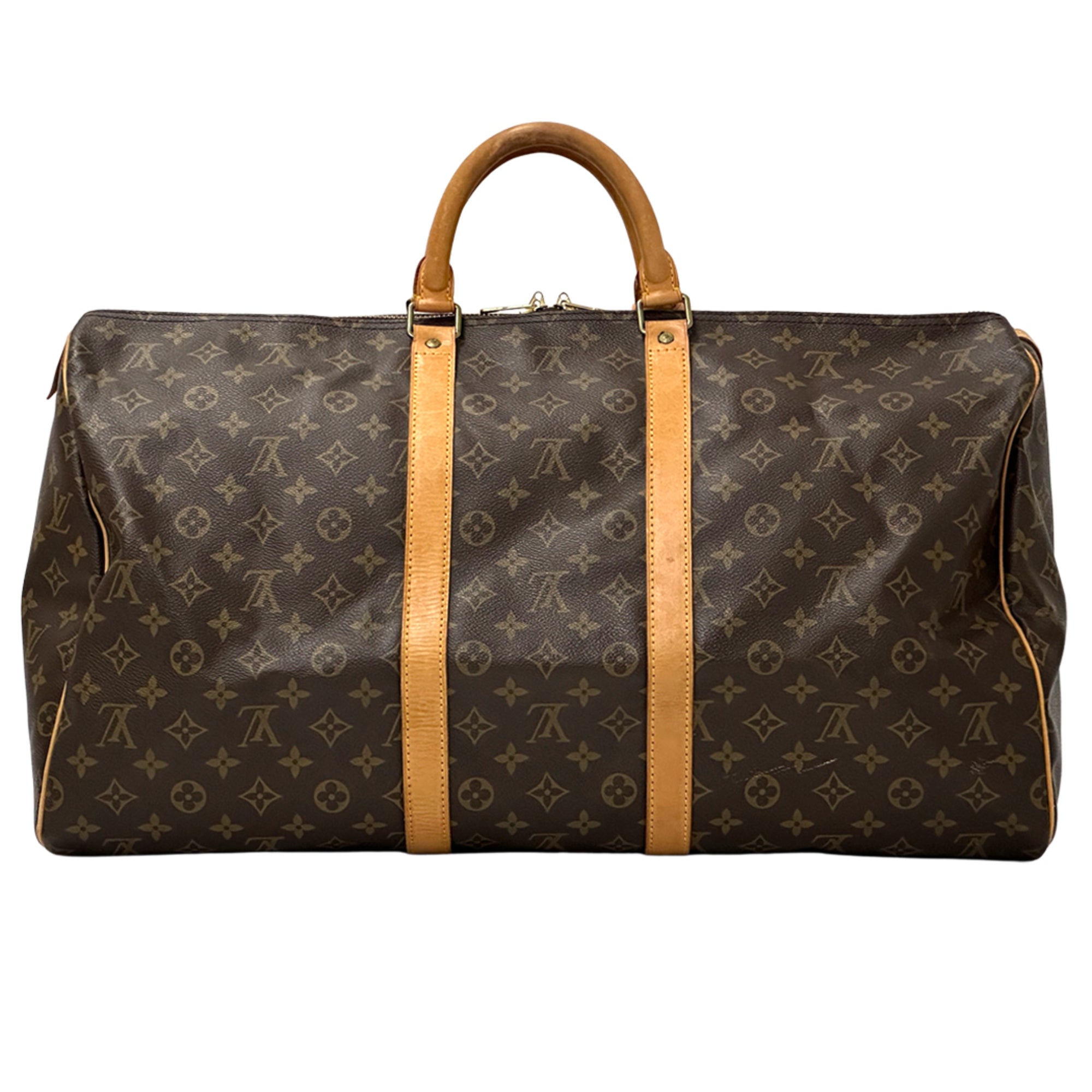 Louis Vuitton Brown Monogram Monogram Boston Bag Handbag (Pre-Owned)
