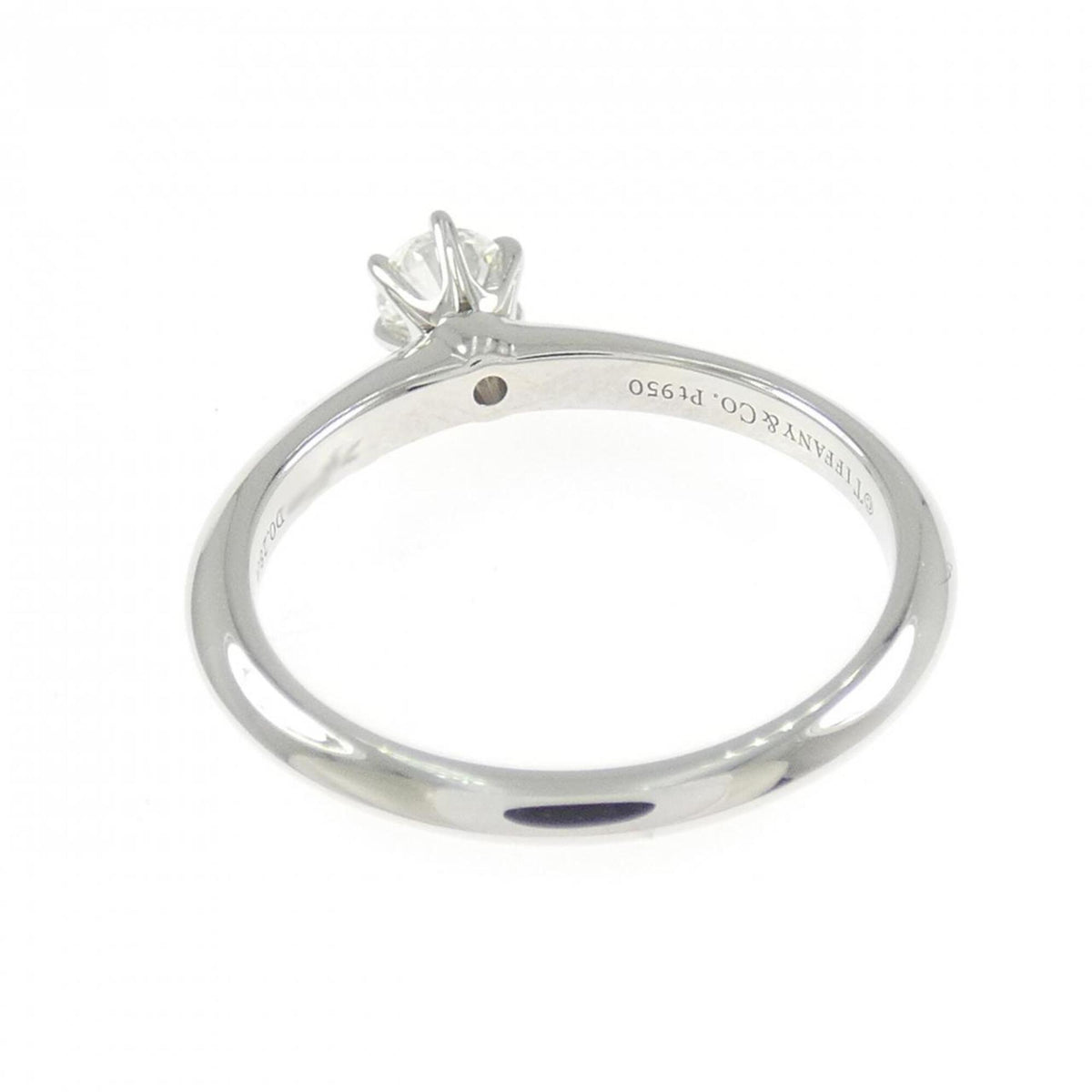 Tiffany Platinum 950 Band Ring (Pre-Owned)
