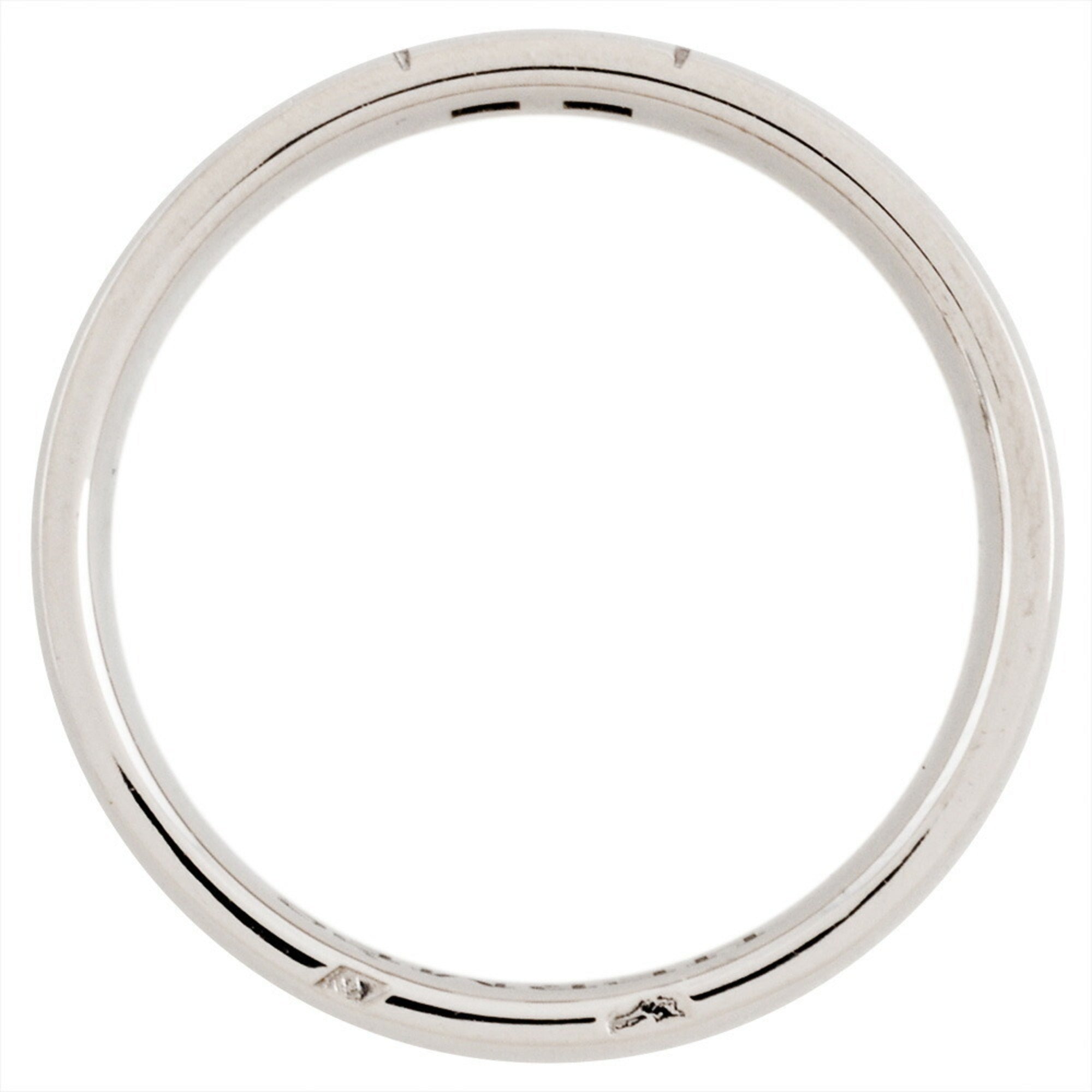 Hermes White Gold (18K) Band Ring (Pre-Owned)