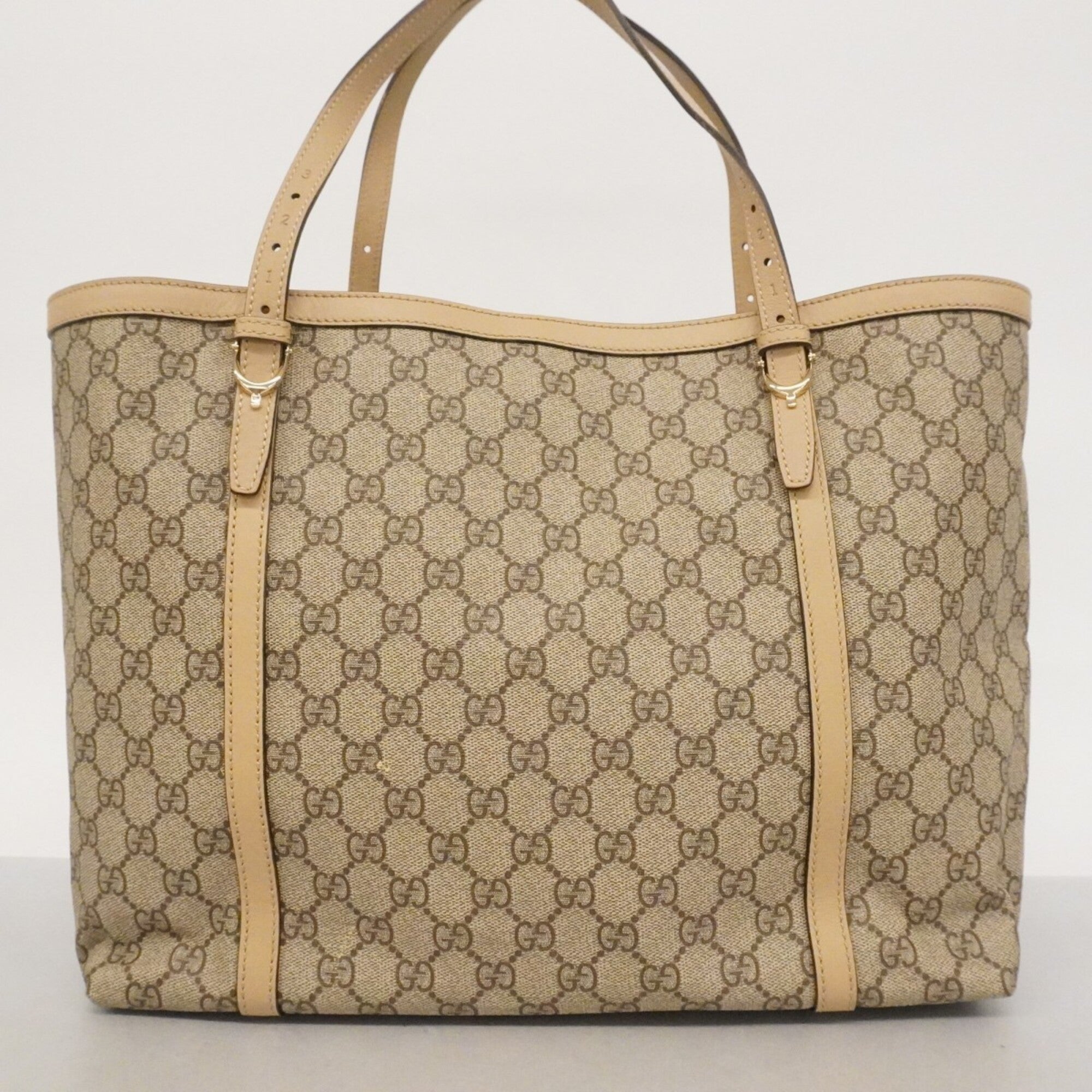 Gucci Brown Pvc Tote Bag (Pre-Owned)