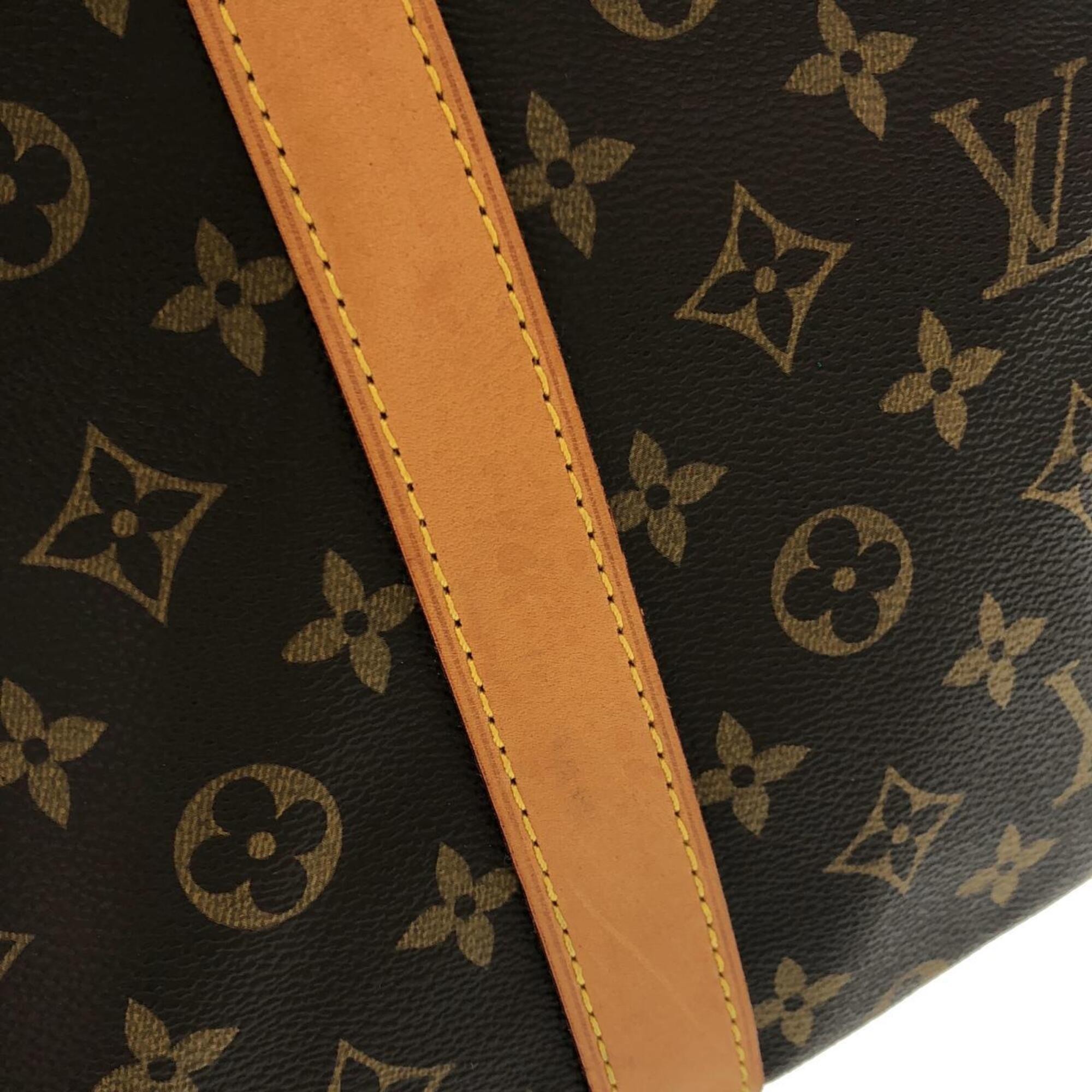 Louis Vuitton Marron Coated Canvas Boston Bag (Pre-Owned)