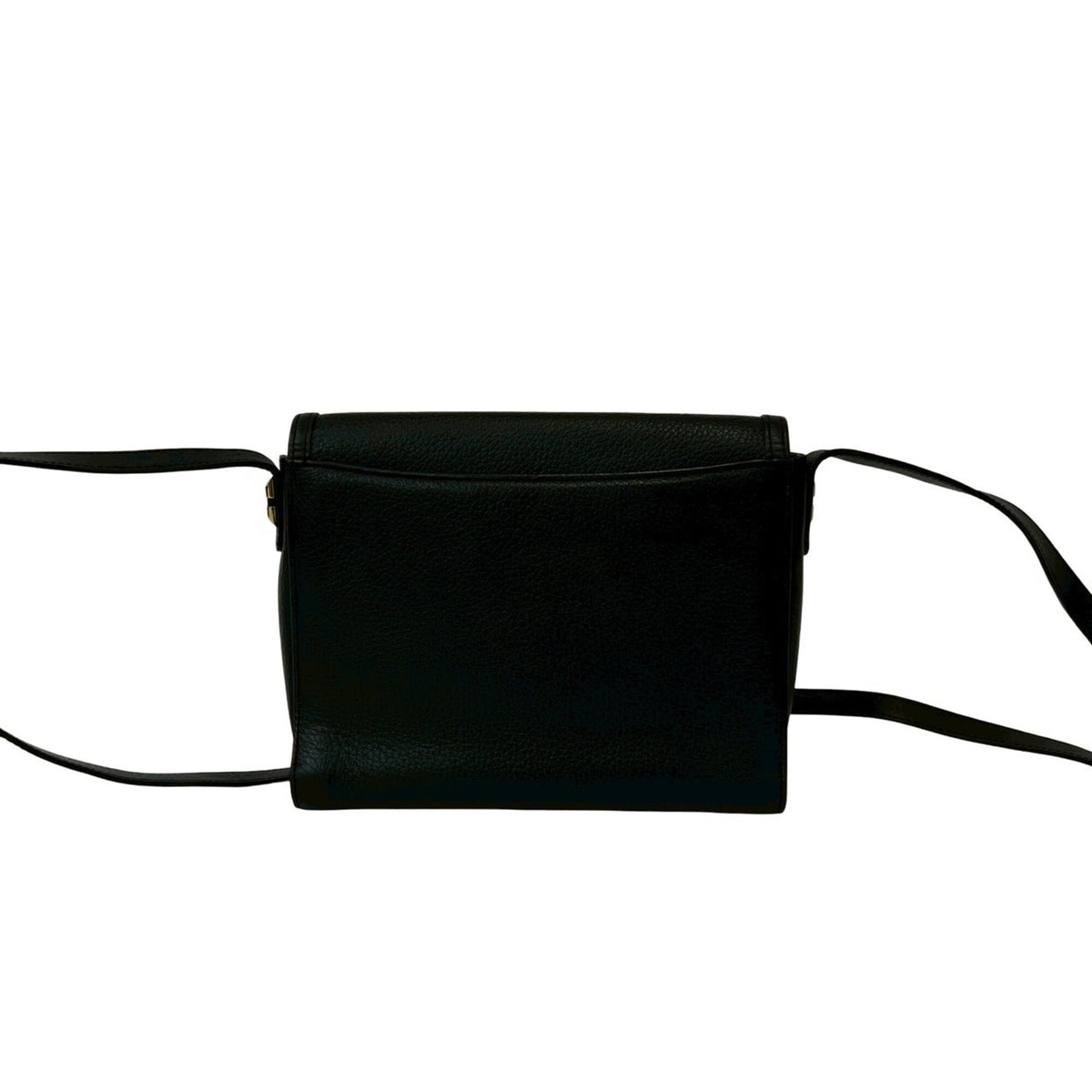 Burberry Black Leather Pochette Shoulder Bag (Pre-Owned)