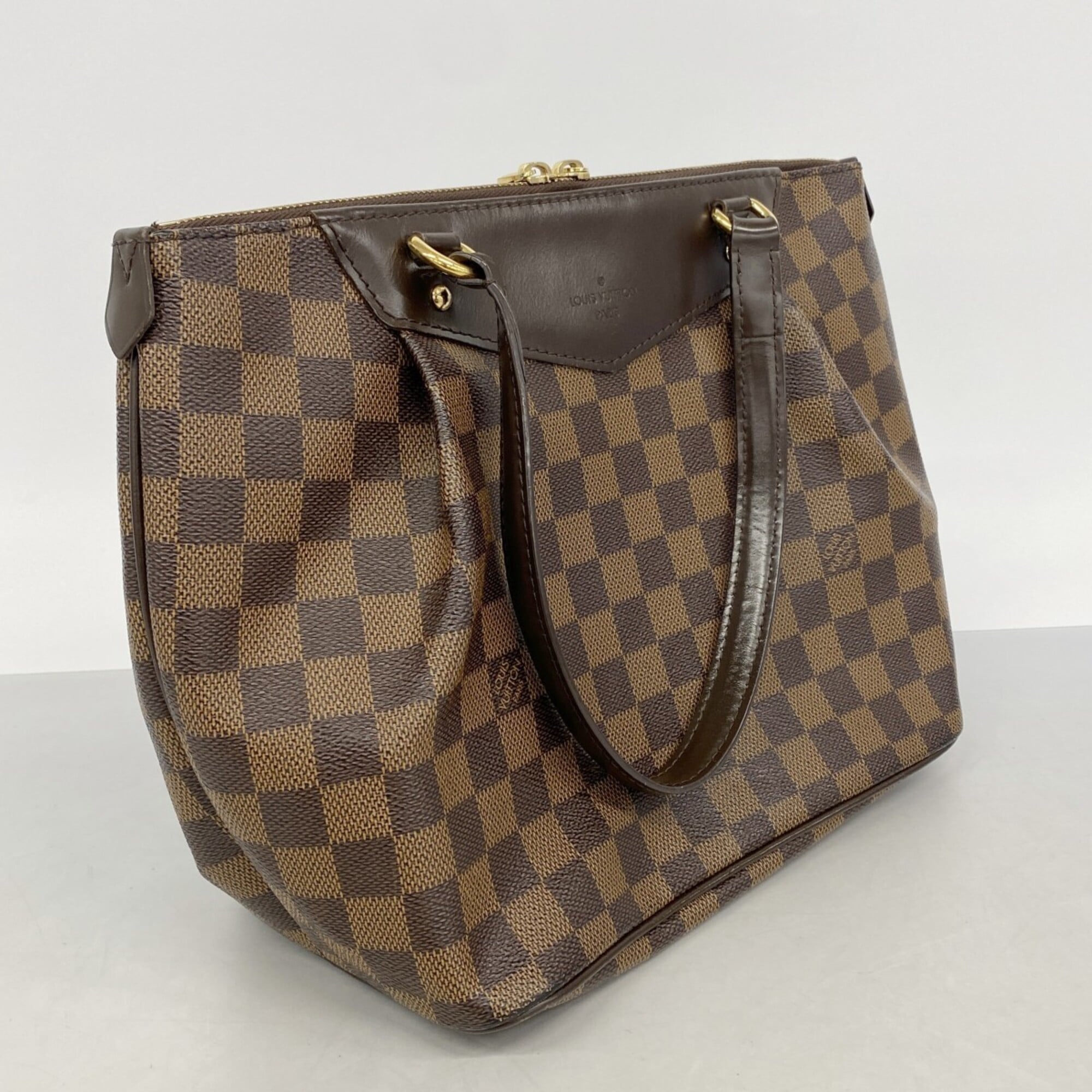 Louis Vuitton Ebene Handbag (Pre-Owned)