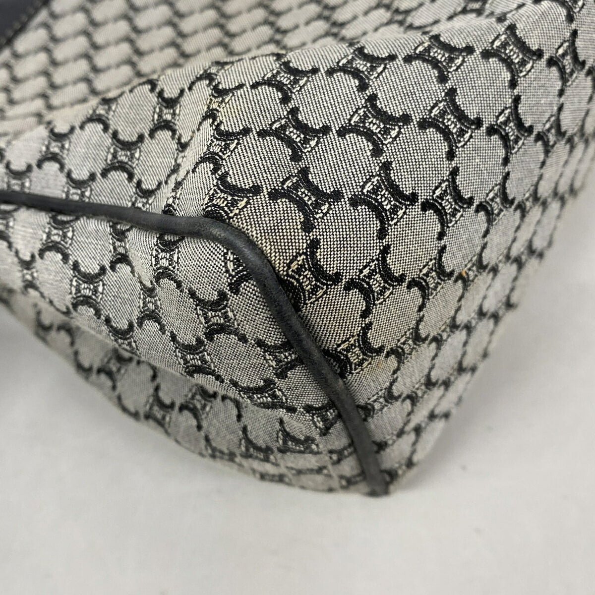 Celine Black Canvas Handbag (Pre-Owned)