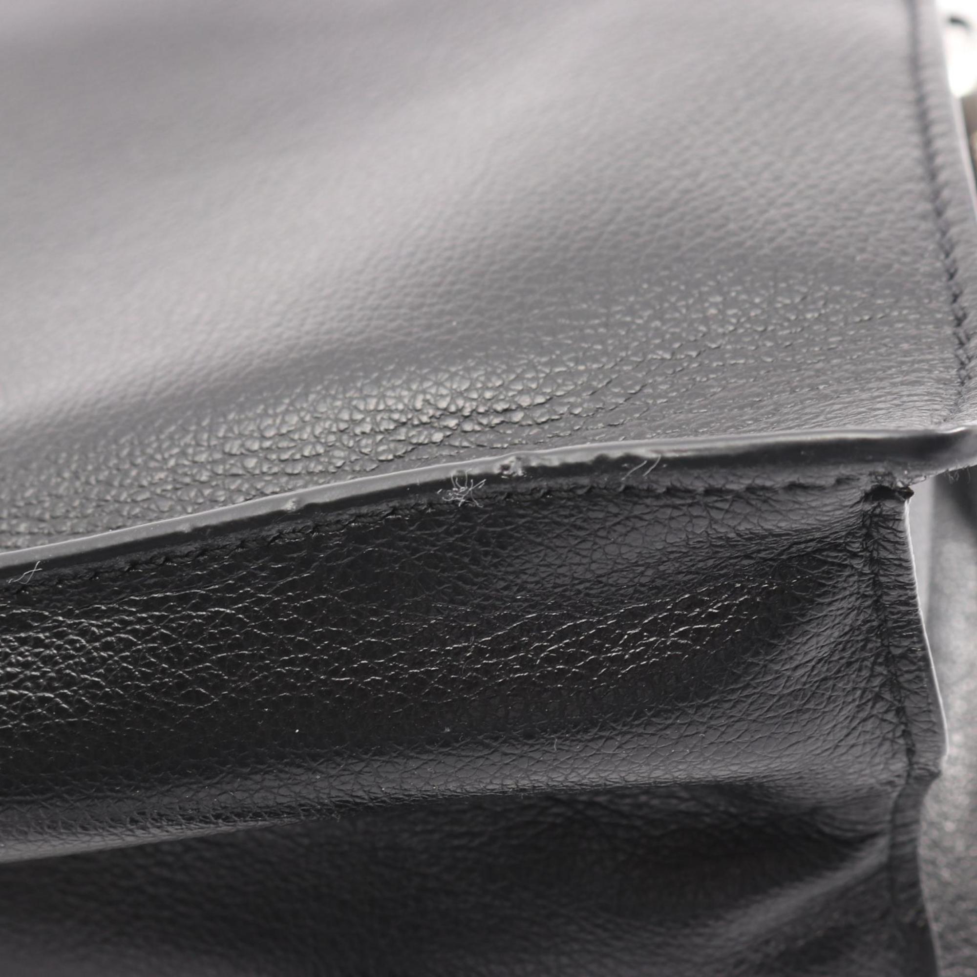 Prada Black Leather Shoulder Bag (Pre-Owned)