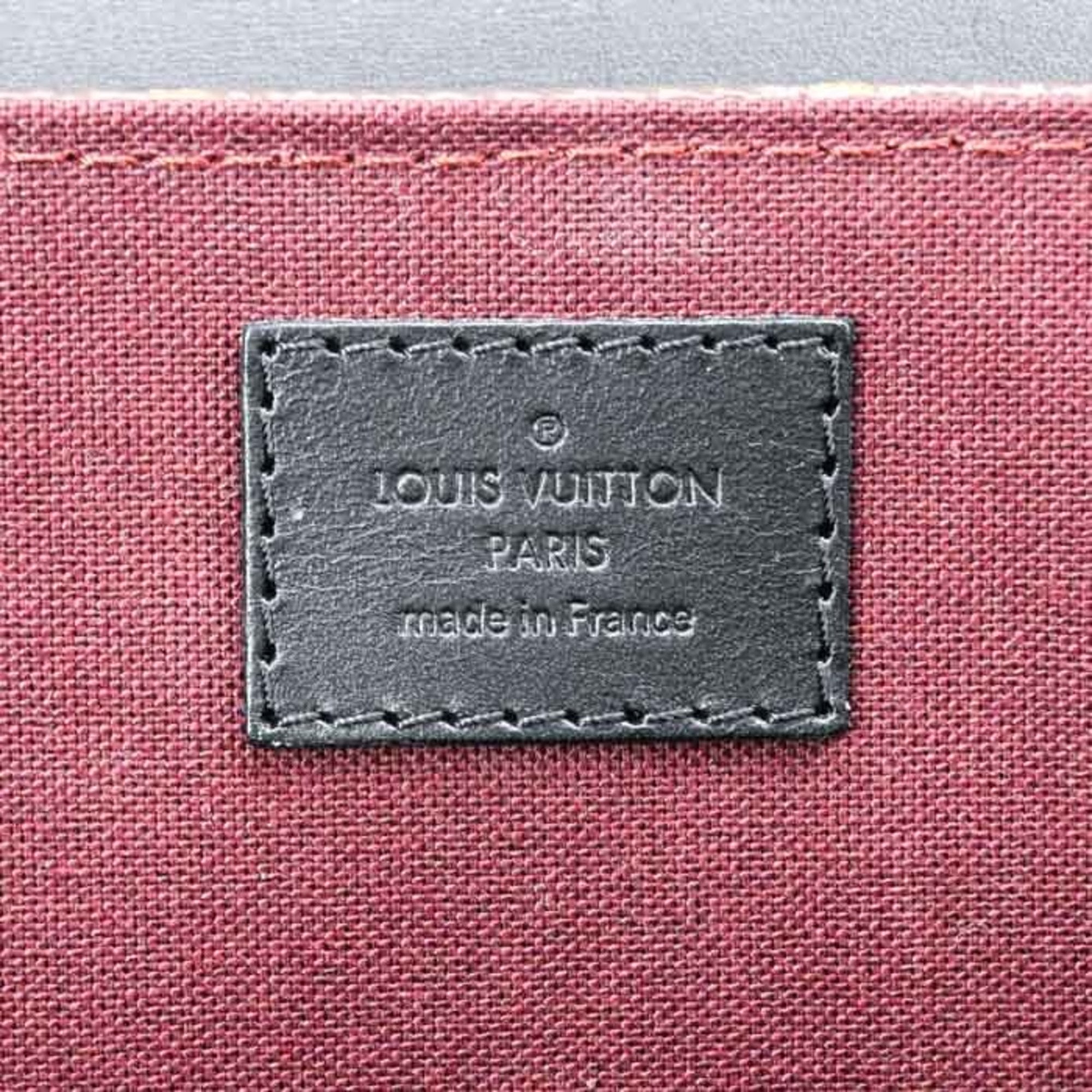 Louis Vuitton Black Brown Monogram Monogram Leather Backpack (Pre-Owned)