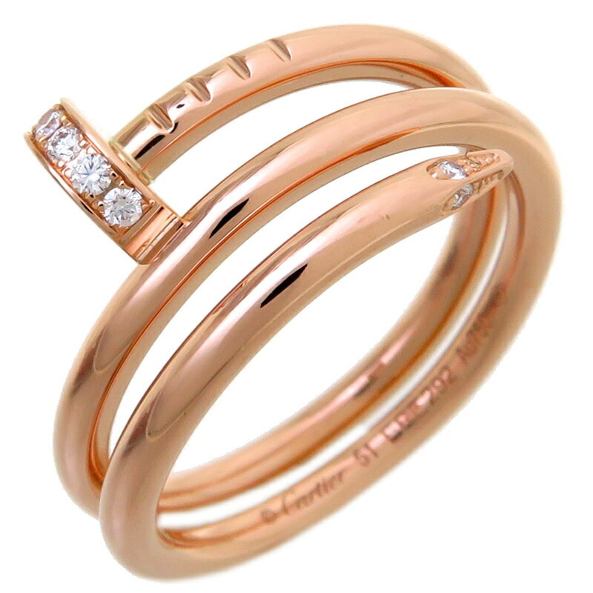 Cartier Juste Un Clou Pink Gold (18K) Band Ring (Pre-Owned)