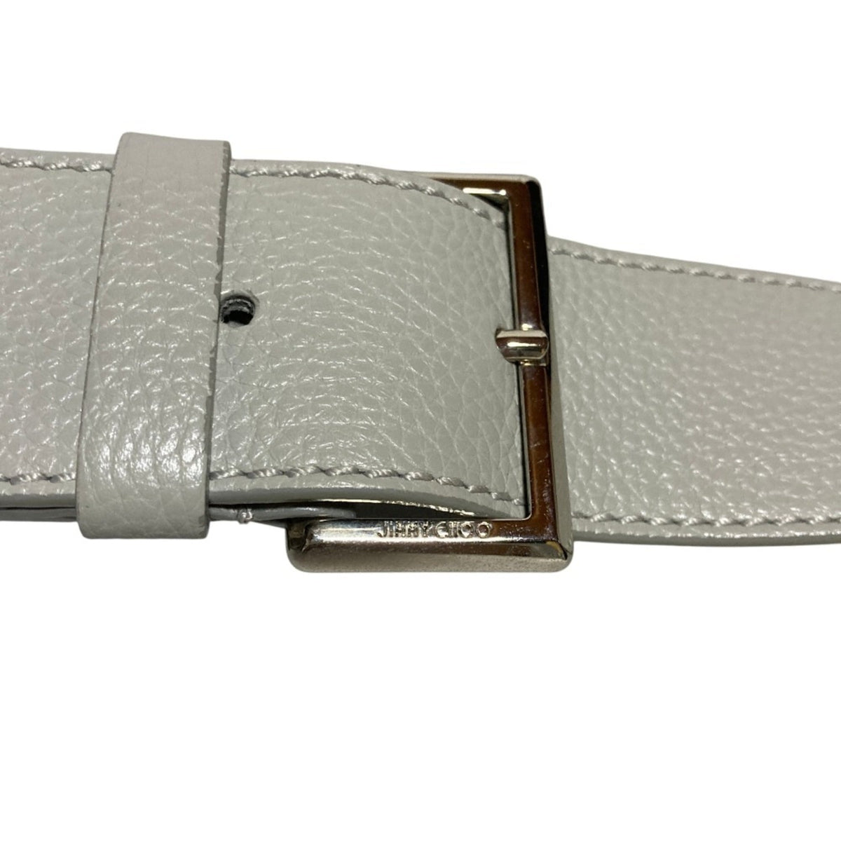 Jimmy Choo Gray Shoulder Bag (Pre-Owned)
