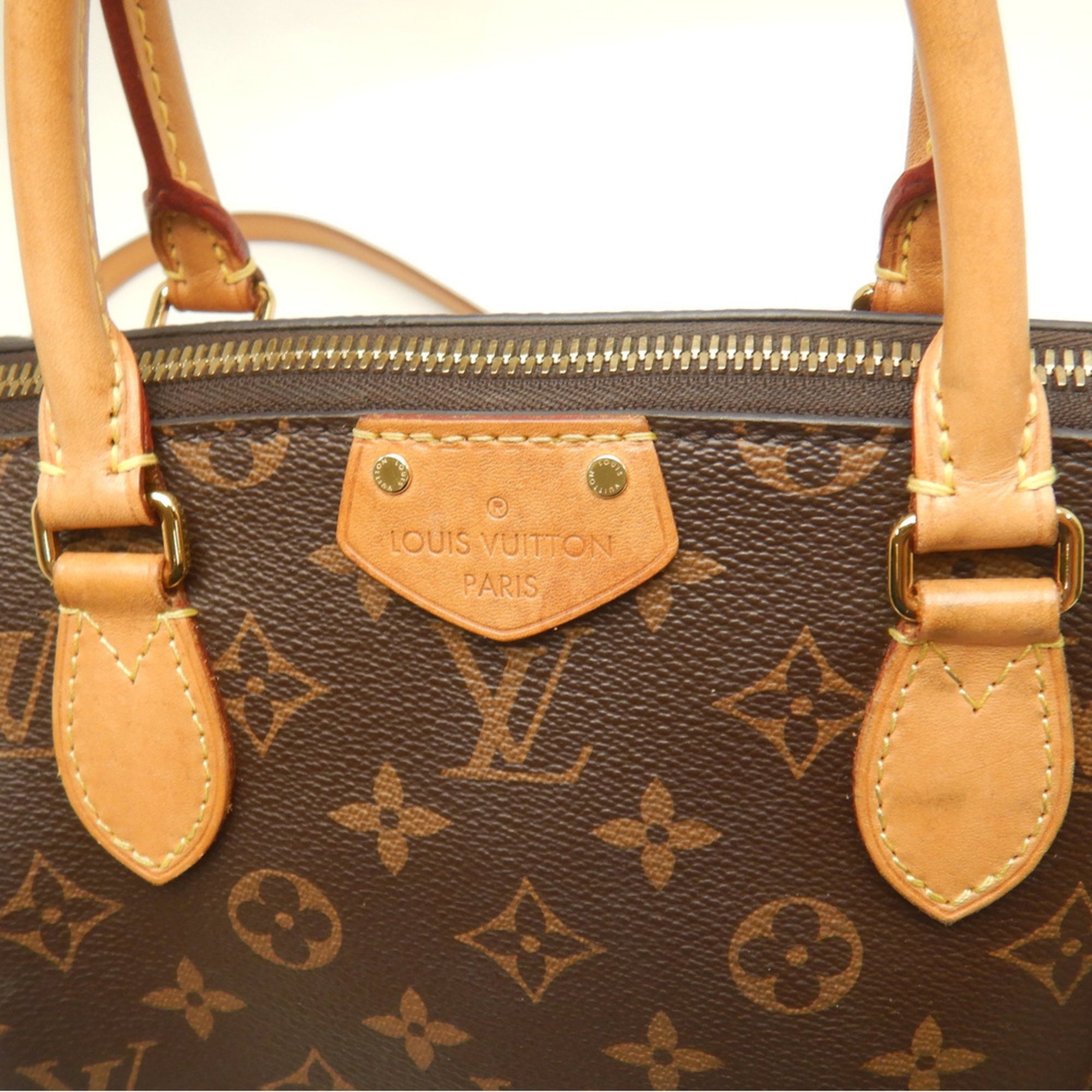 Louis Vuitton Brown Monogram Monogram Canvas Handbag (Pre-Owned)