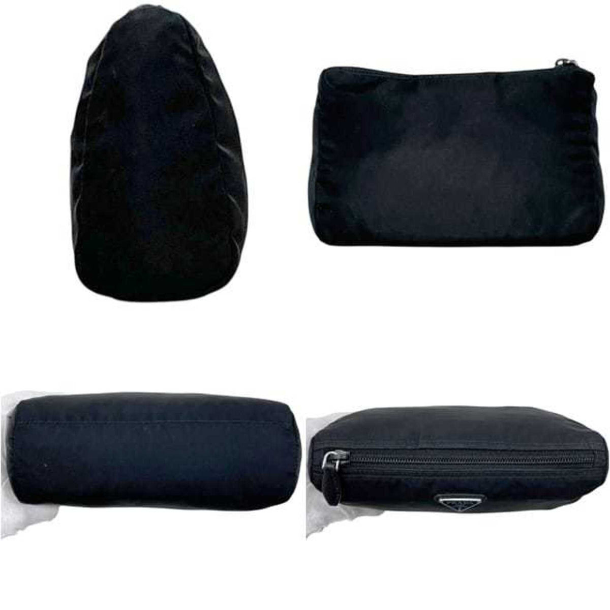 Prada Black Nero Nylon Pouch (Pre-Owned)