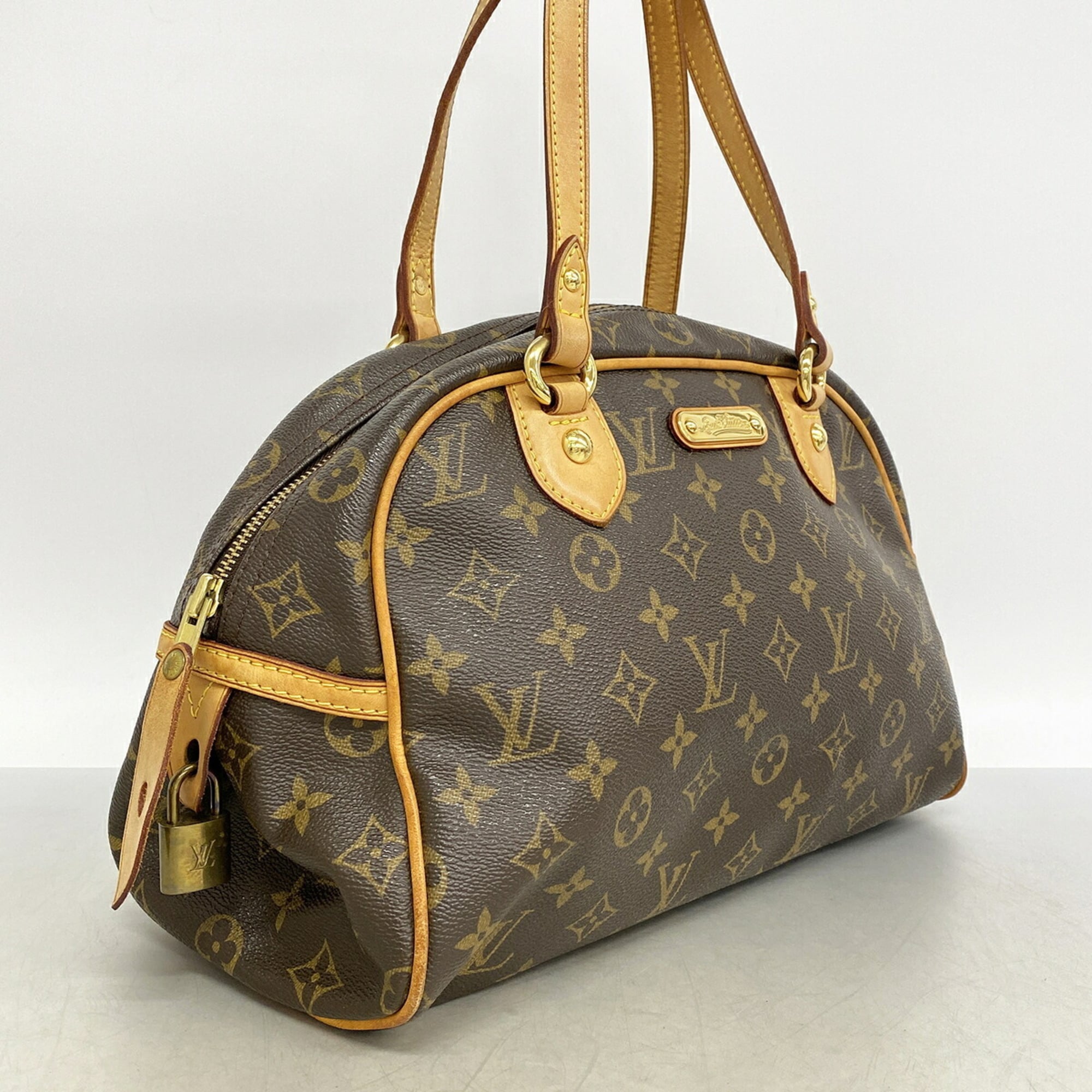 Louis Vuitton Brown Handbag (Pre-Owned)