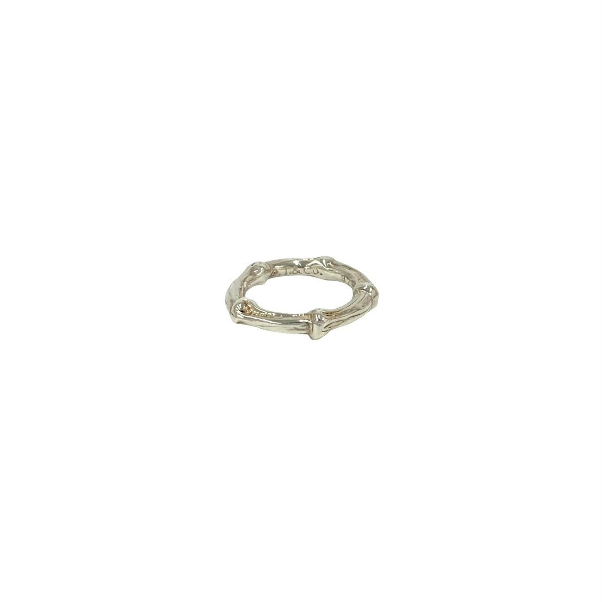 Tiffany Silver Silver 925 Band Ring (Pre-Owned)