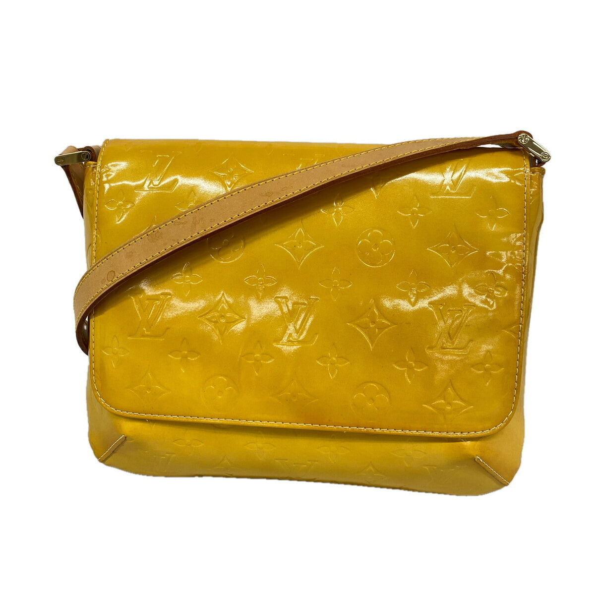 Louis Vuitton Lime Yellow Shoulder Bag (Pre-Owned)