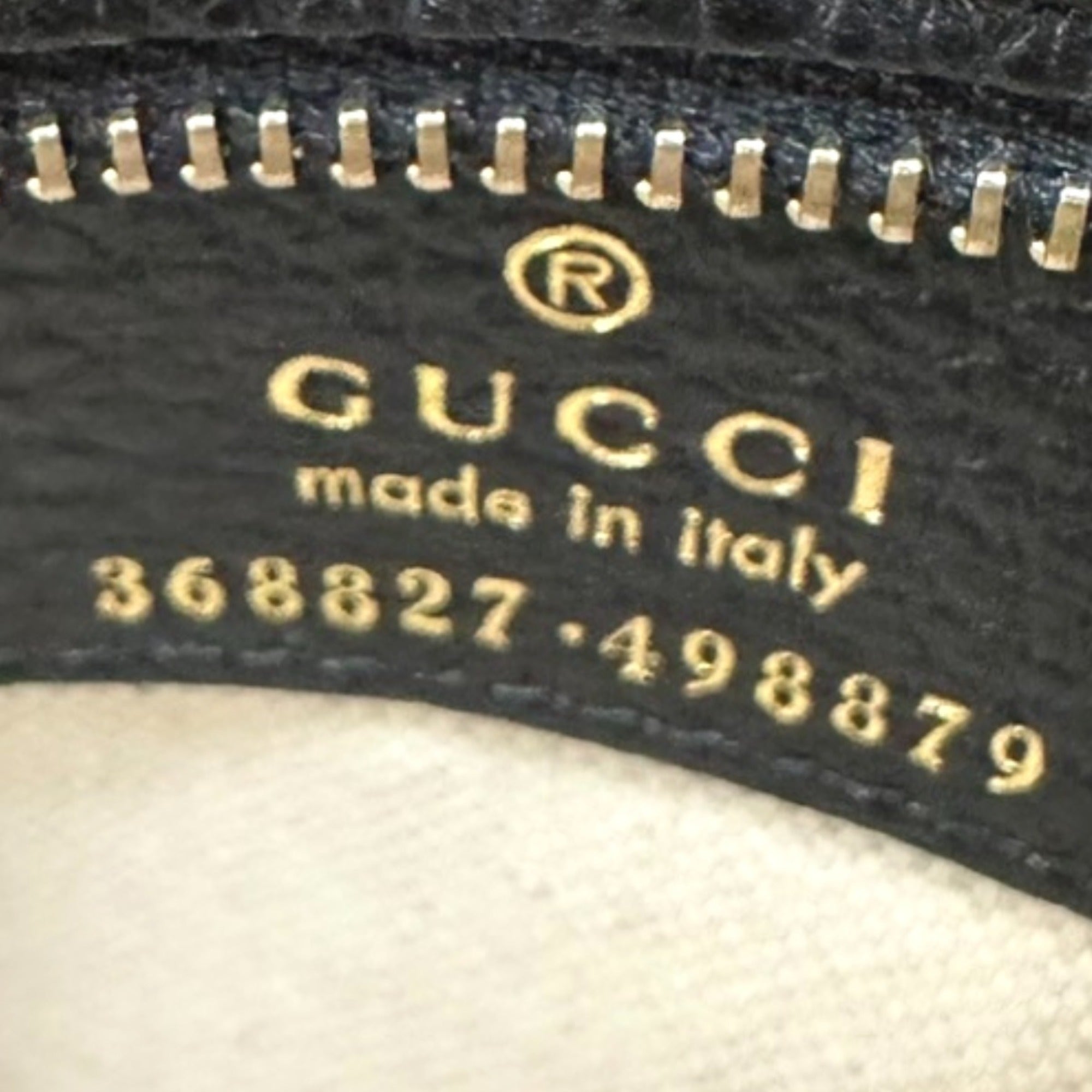 Gucci Black Leather Tote Bag (Pre-Owned)
