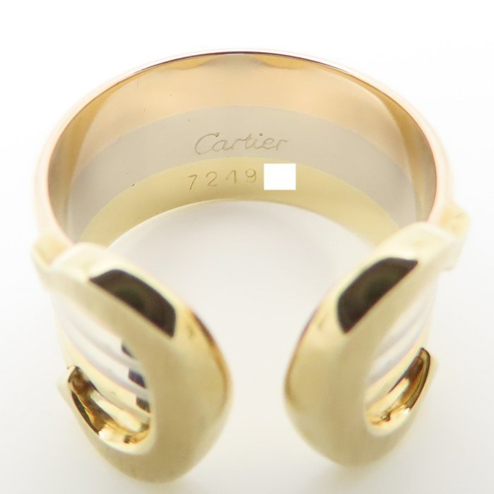 Cartier Multi-Color Multi-Color Gold (18K) Band Ring (Pre-Owned)