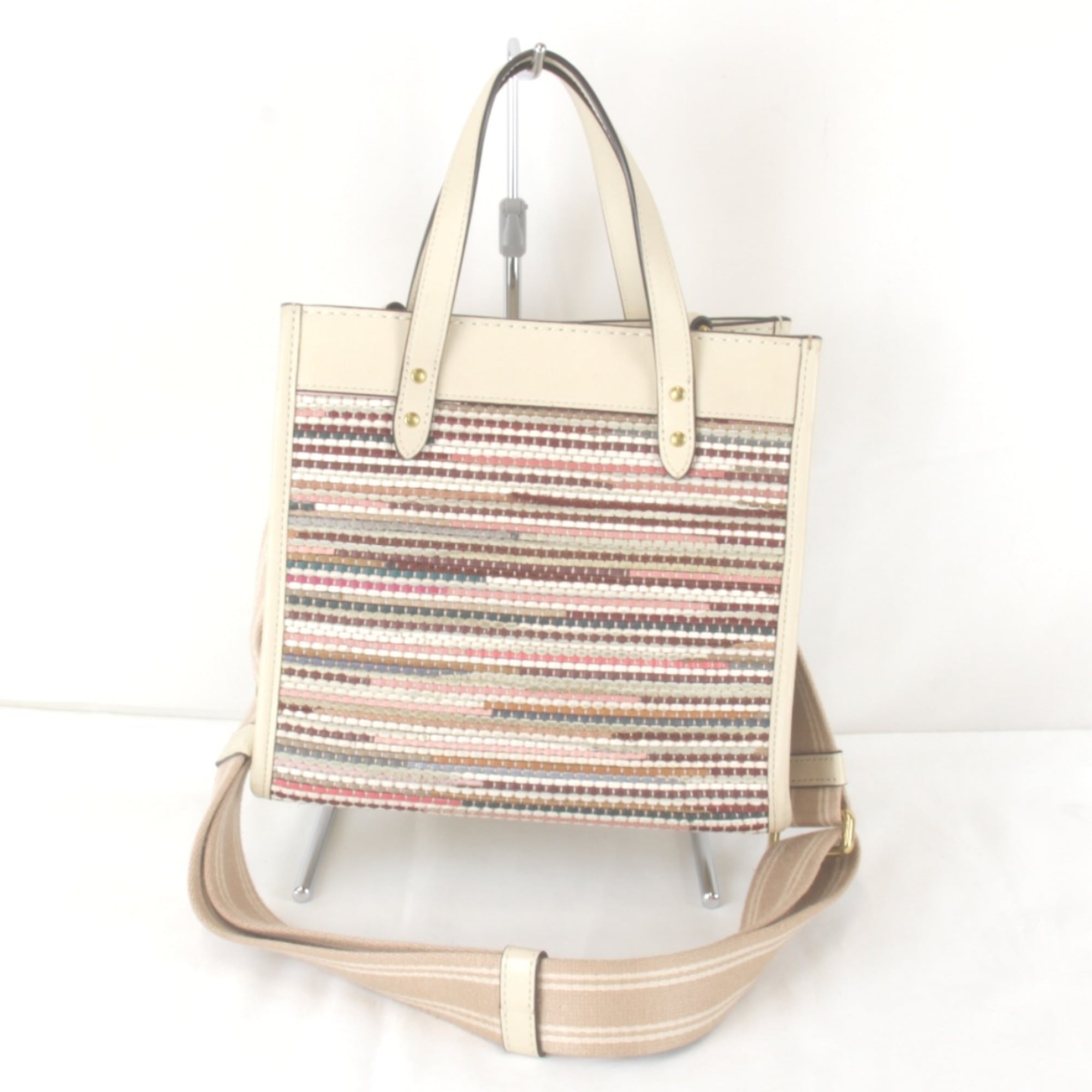 Coach Multi-Color Leather Shoulder Bag (Pre-Owned)