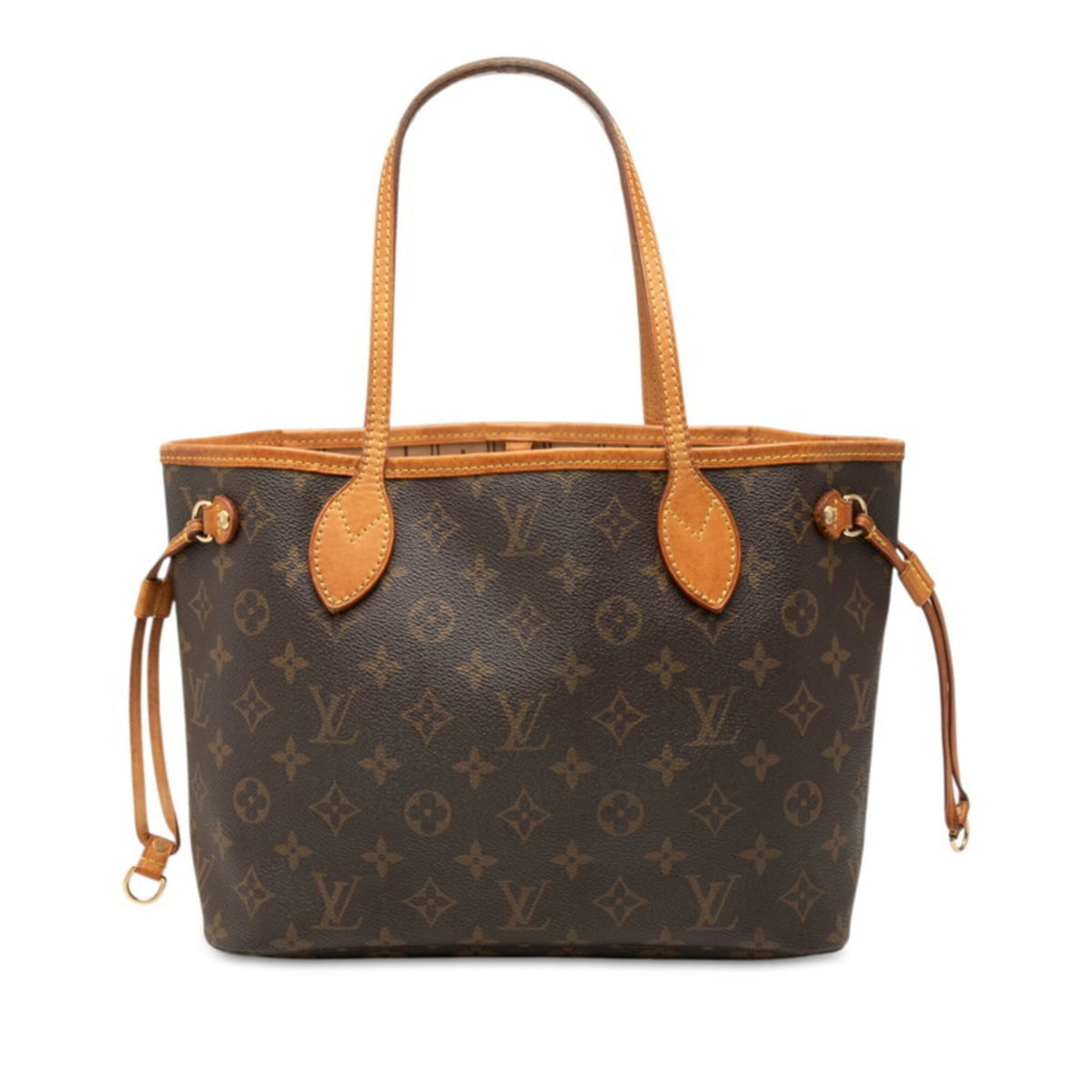 Louis Vuitton Brown Pvc Leather Handbag Tote Bag (Pre-Owned)
