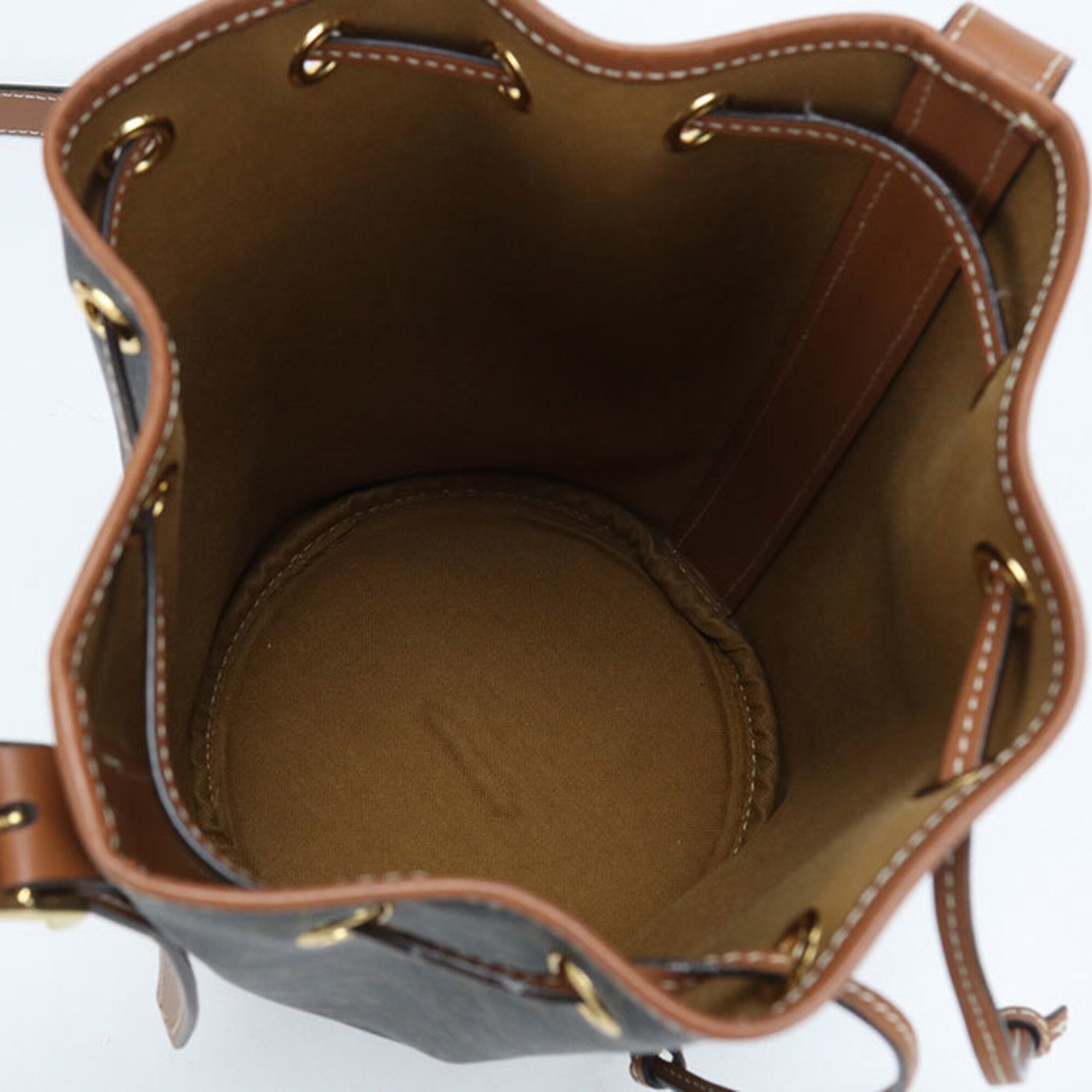 Celine Brown Pvc Shoulder Bag (Pre-Owned)