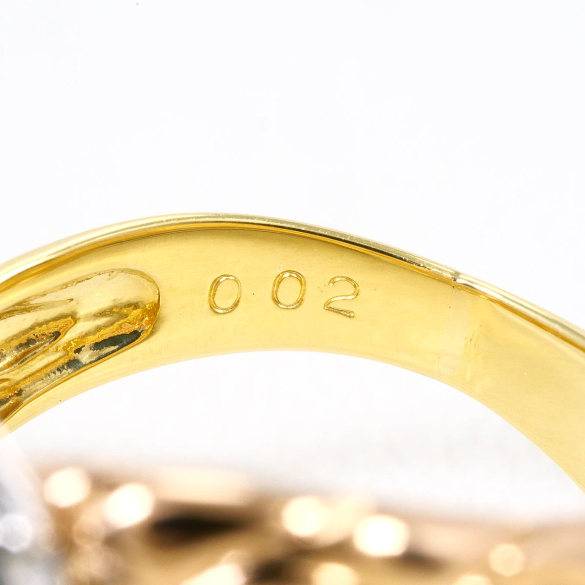 Unbranded Pink Gold Platinum Yellow Gold Yellow Gold (18K) Pink Gold (18K) Platinum 900 Band Ring (Pre-Owned)