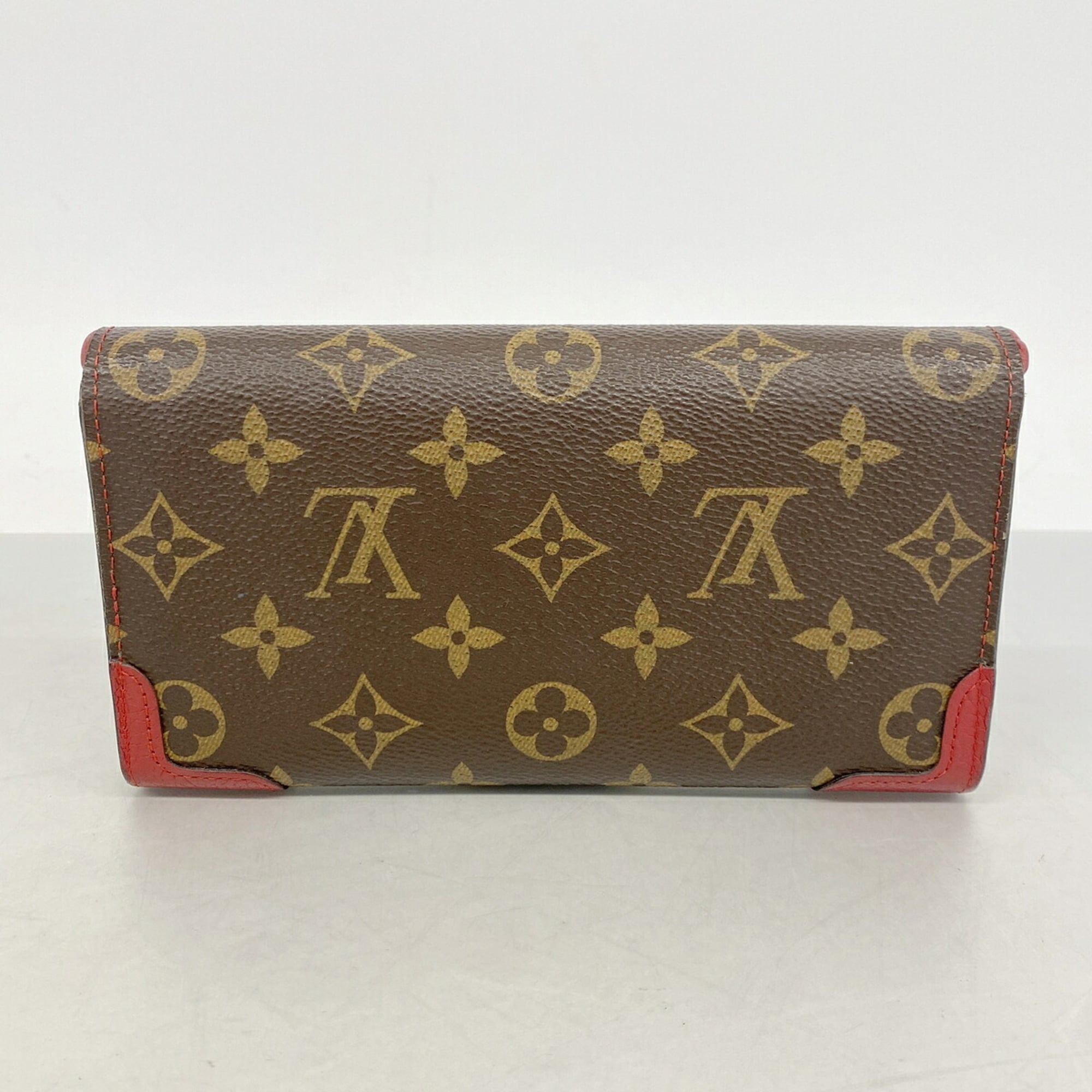 Louis Vuitton Cerise Long Wallet (Bi-Fold) (Pre-Owned)