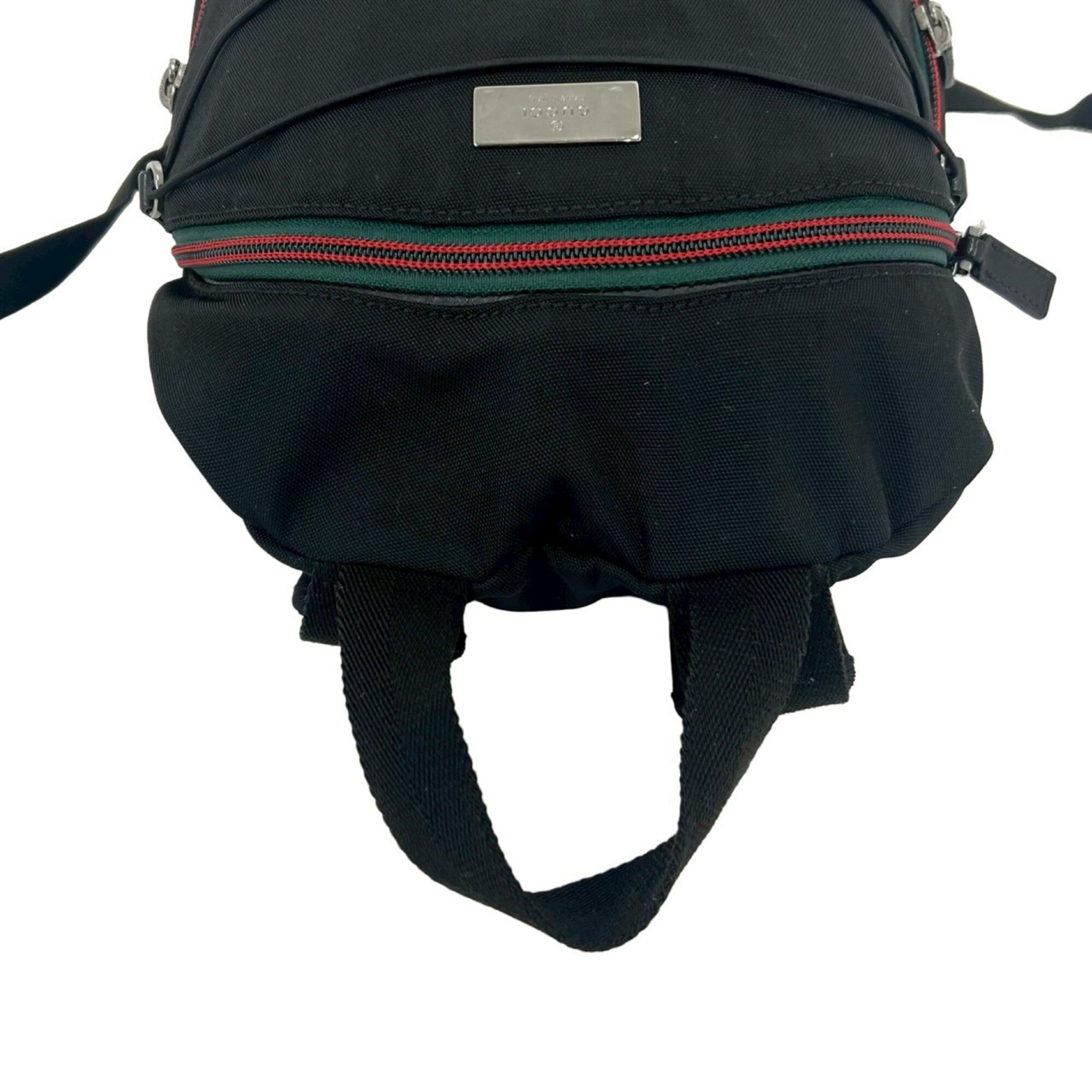 Gucci Black Nylon Backpack (Pre-Owned)