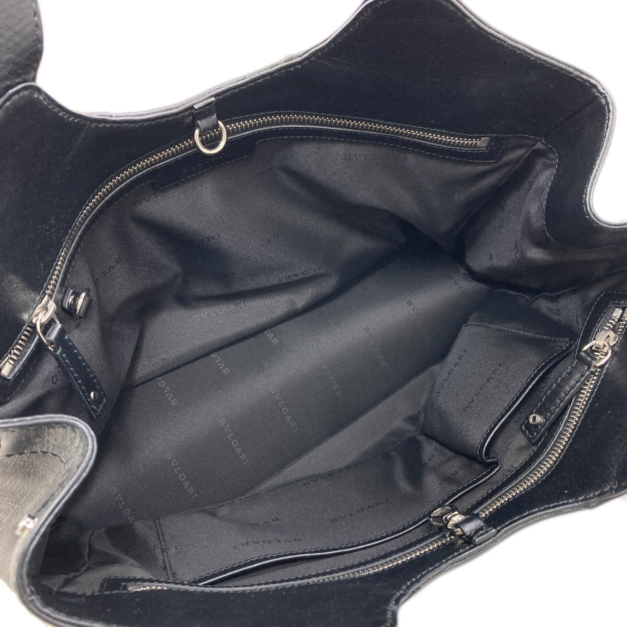 Bvlgari Black Pvc Tote Bag (Pre-Owned)