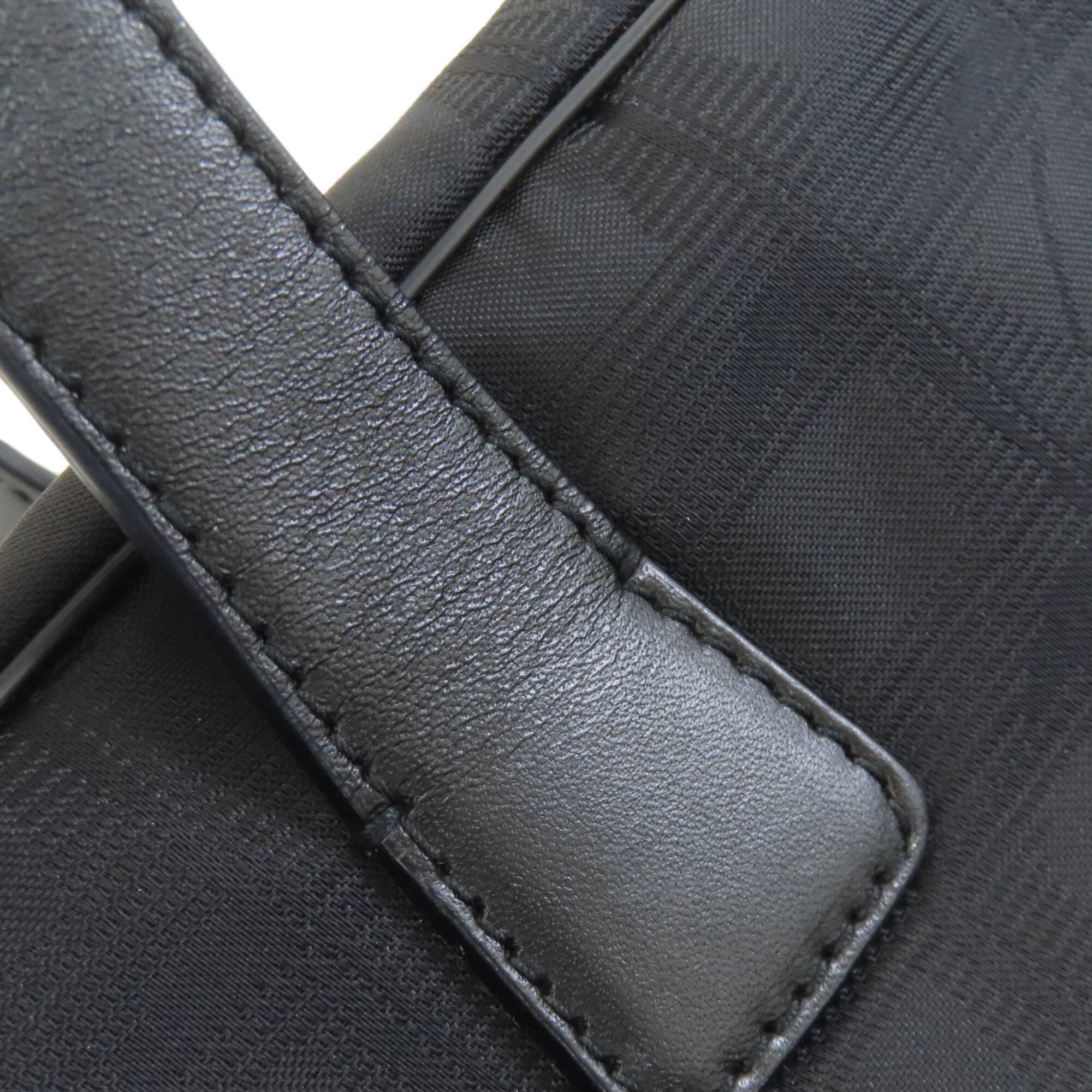 Chanel New Travel Line Black Nylon Jacquard Handbag (Pre-Owned)