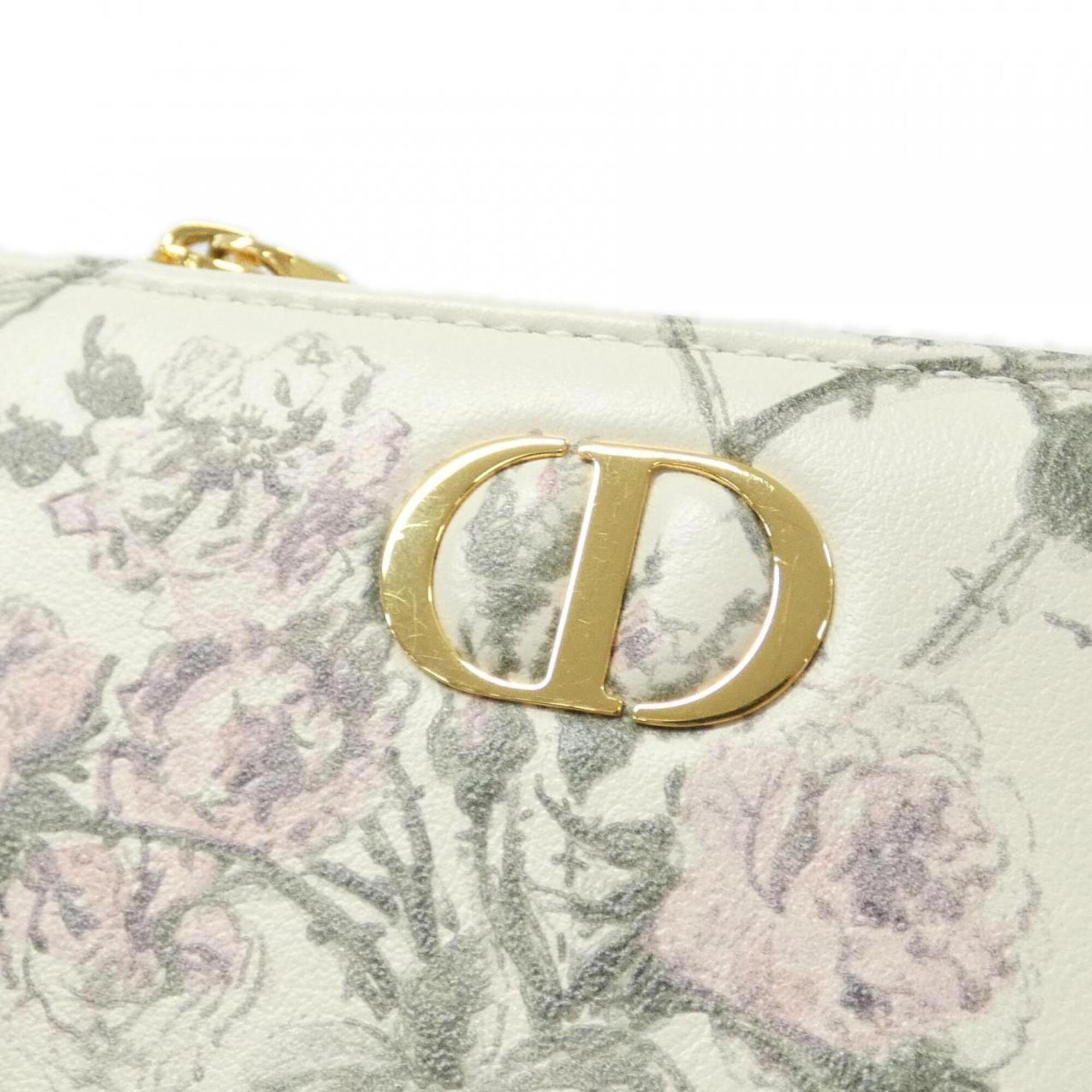 Christian Dior Multi-Color Leather Wallet (Bi-Fold) (Pre-Owned)